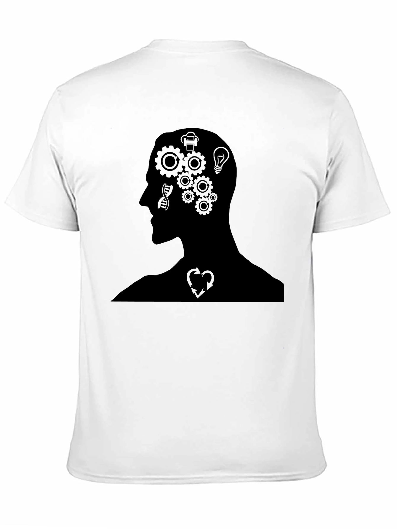 Mind in Motion Black Graphic Tee