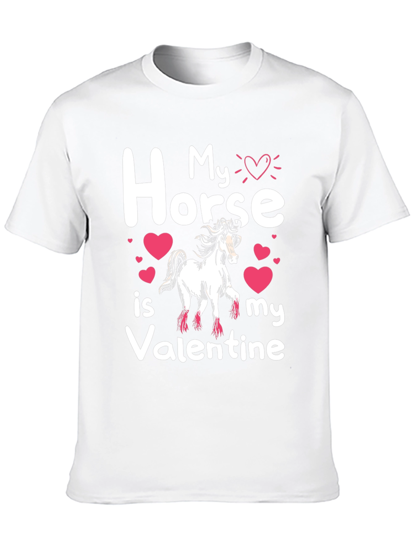 My Horse Is My Valentine T-Shirt