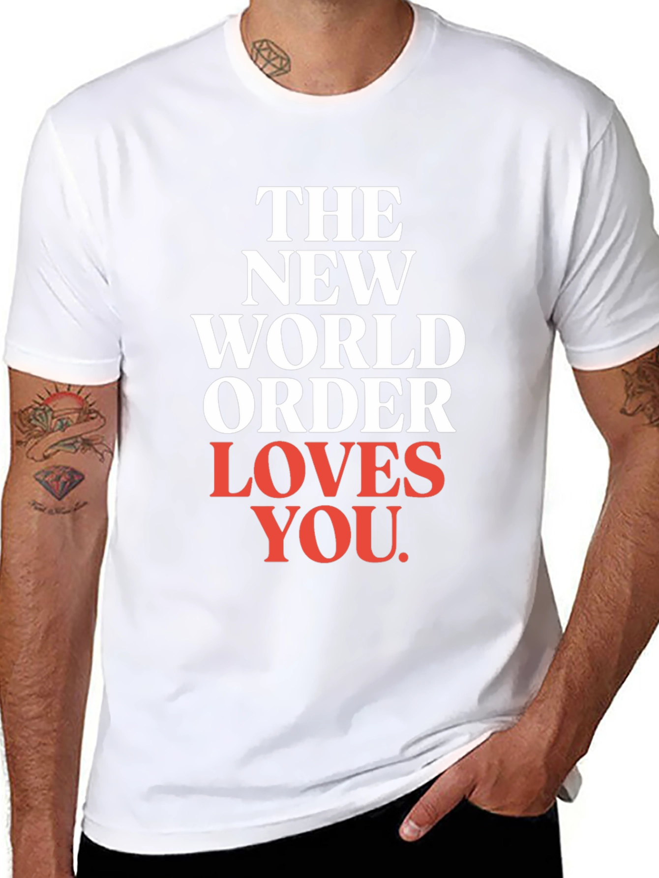 The New World Order Loves You T-Shirt