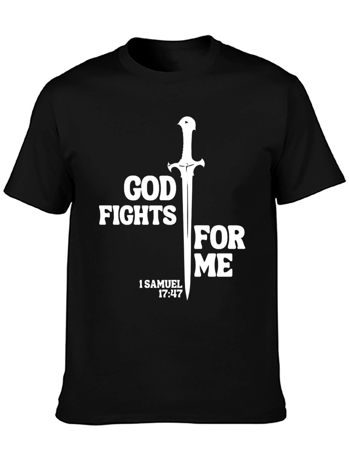 God Fights for Me Graphic Tee