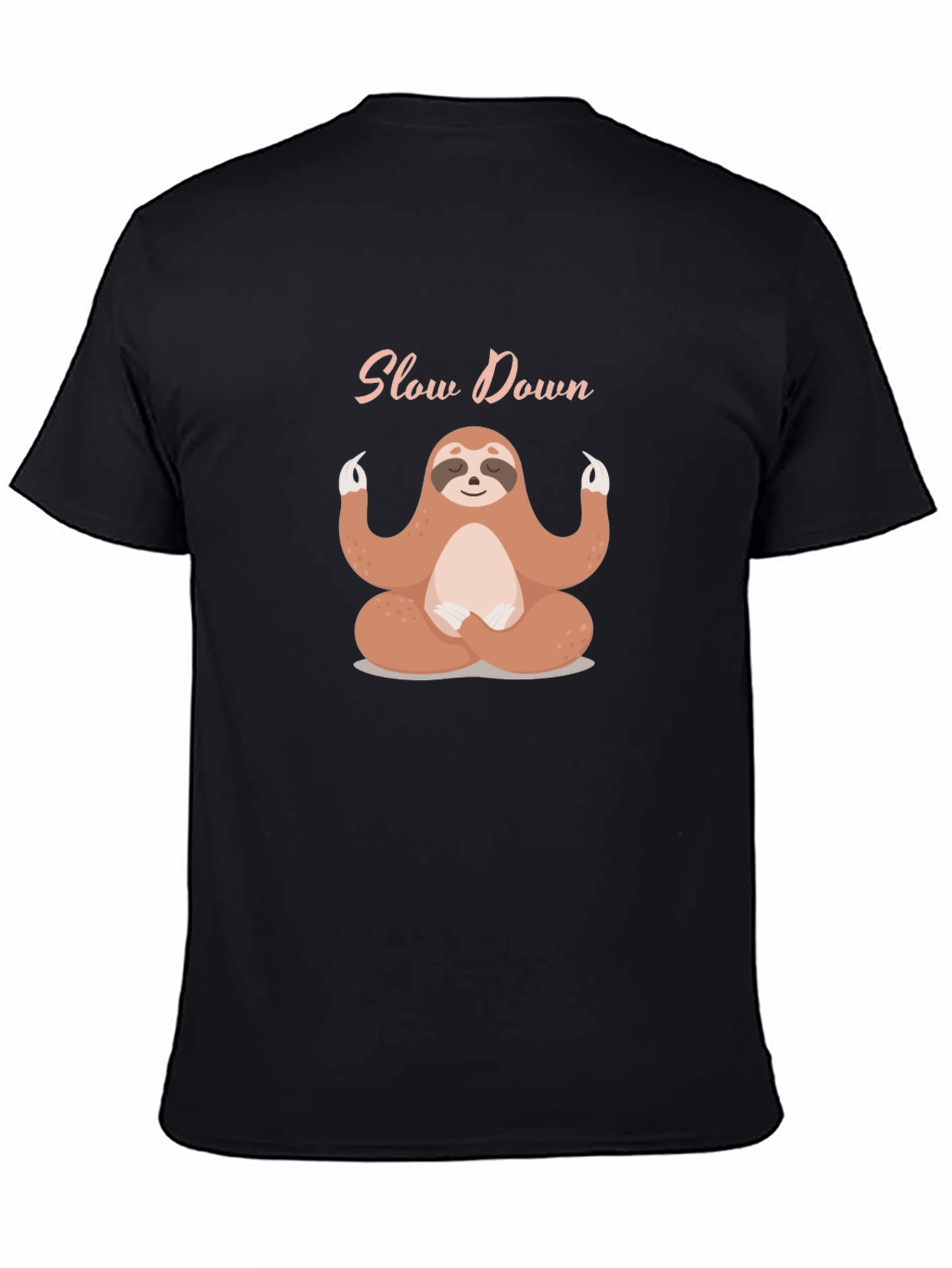 Meditating Sloth T-Shirt - Slow Down