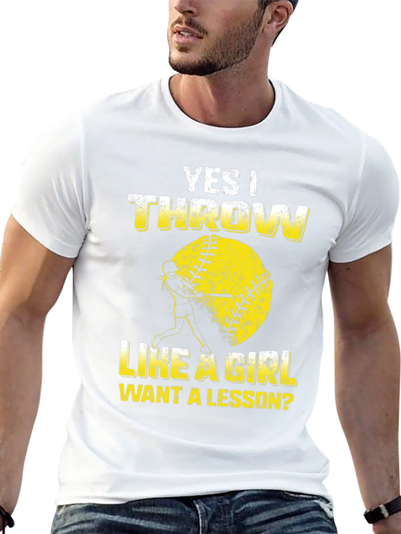 Yes I Throw Like a Girl T-Shirt