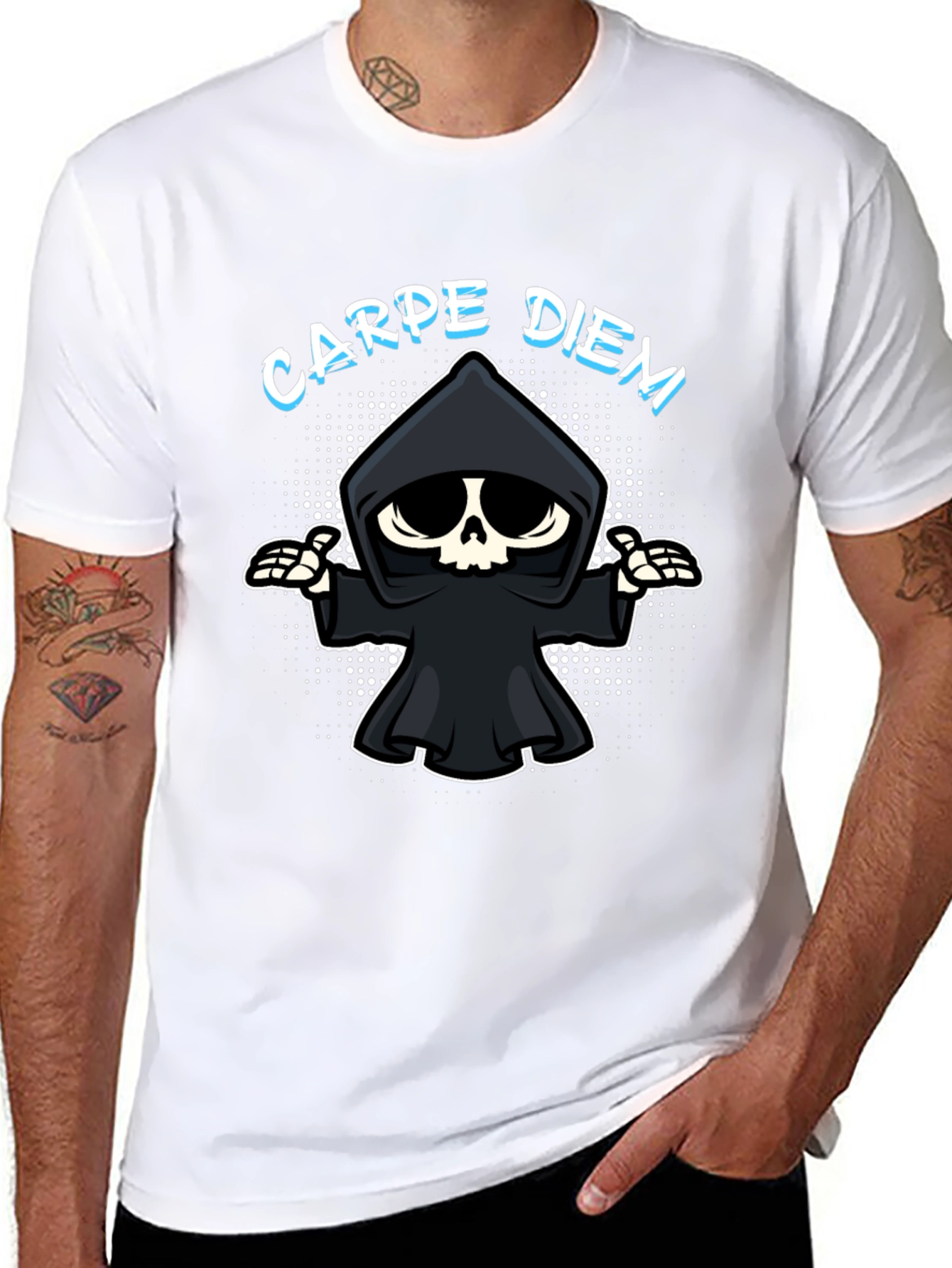 Carpe Diem Grim Reaper T-Shirt
