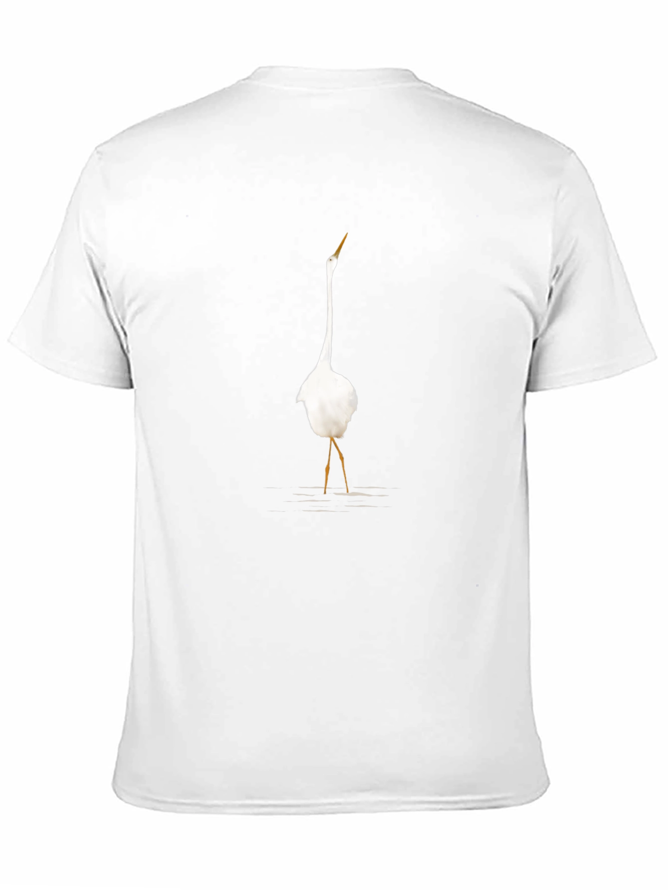 Egret Graphic Tee - Classic Black T-Shirt