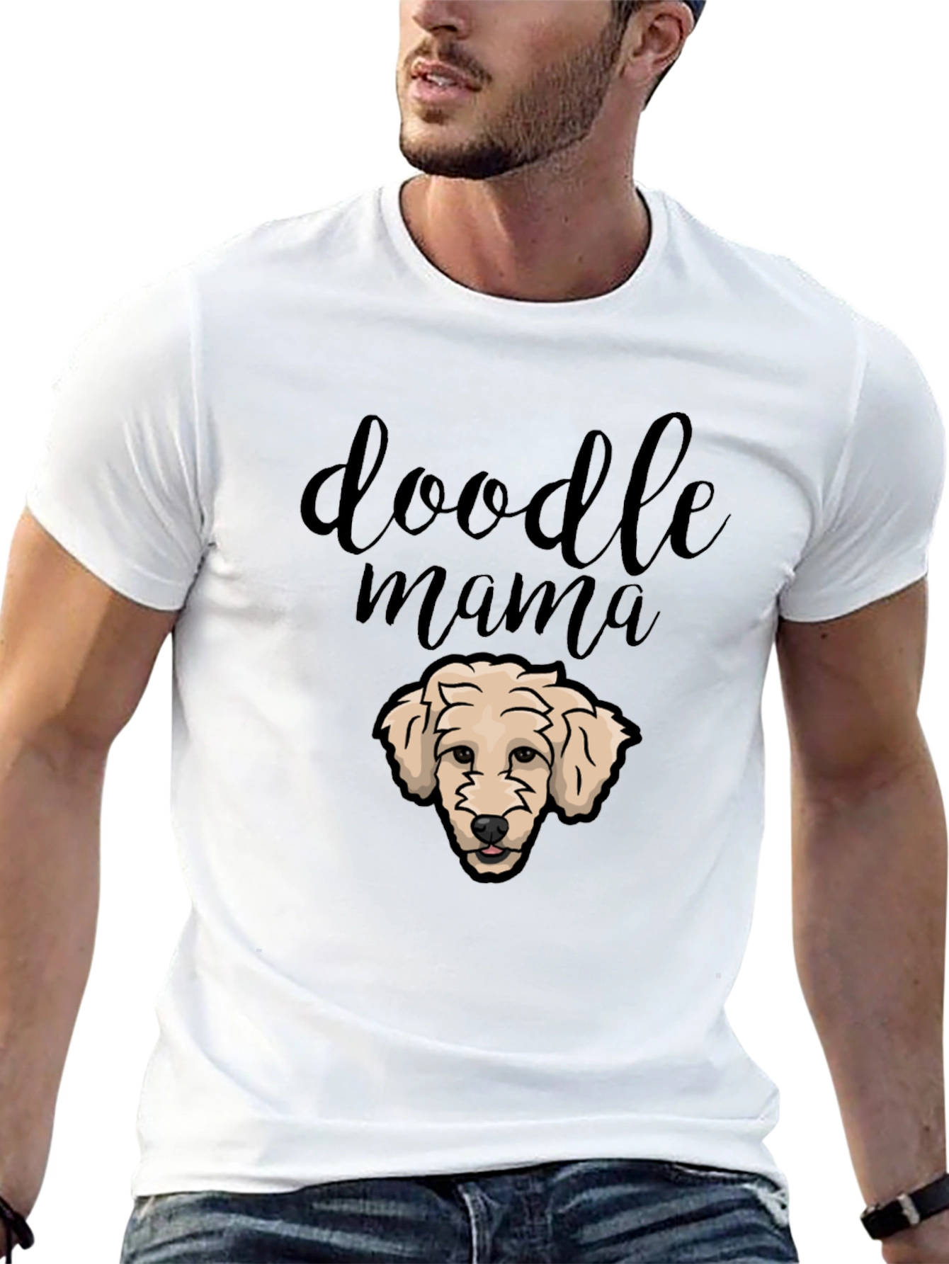 Doodle Mama Black T-Shirt - Dog Lover Apparel