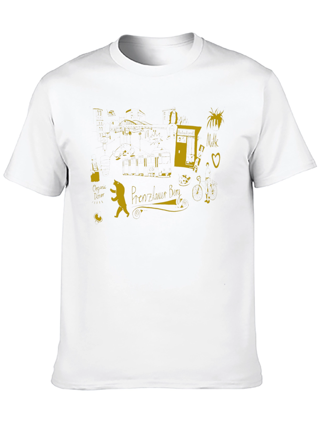 Prenzlauer Berg Graphic Tee - Black