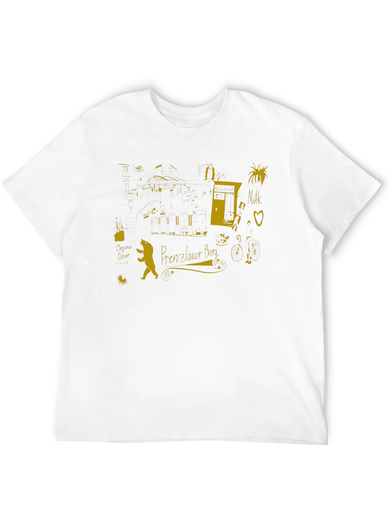Prenzlauer Berg Graphic Tee - Black