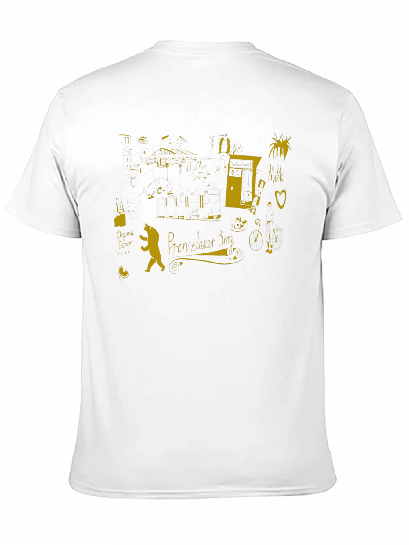 Prenzlauer Berg Graphic Tee - Black