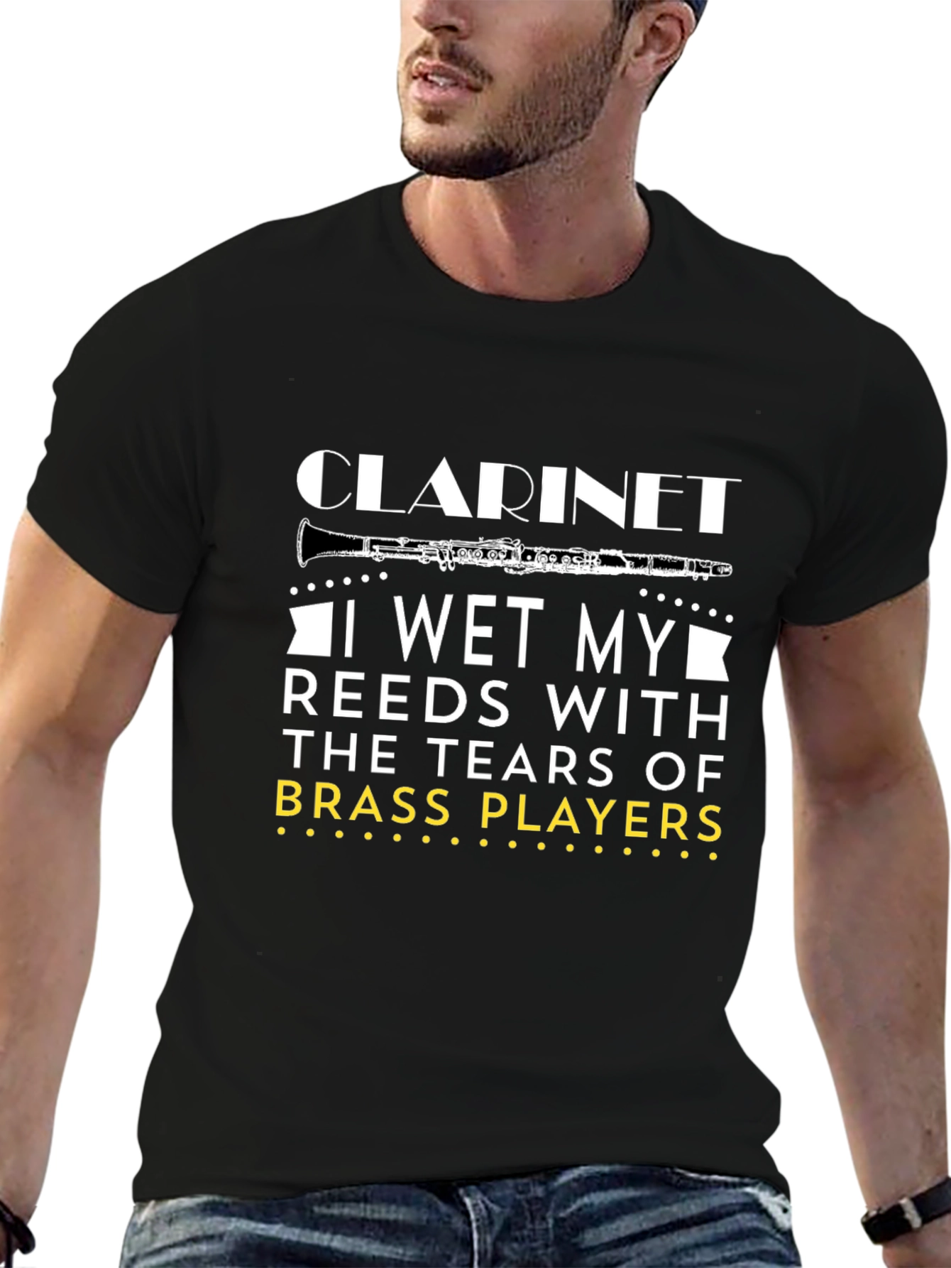 Funny Clarinet Player T-Shirt