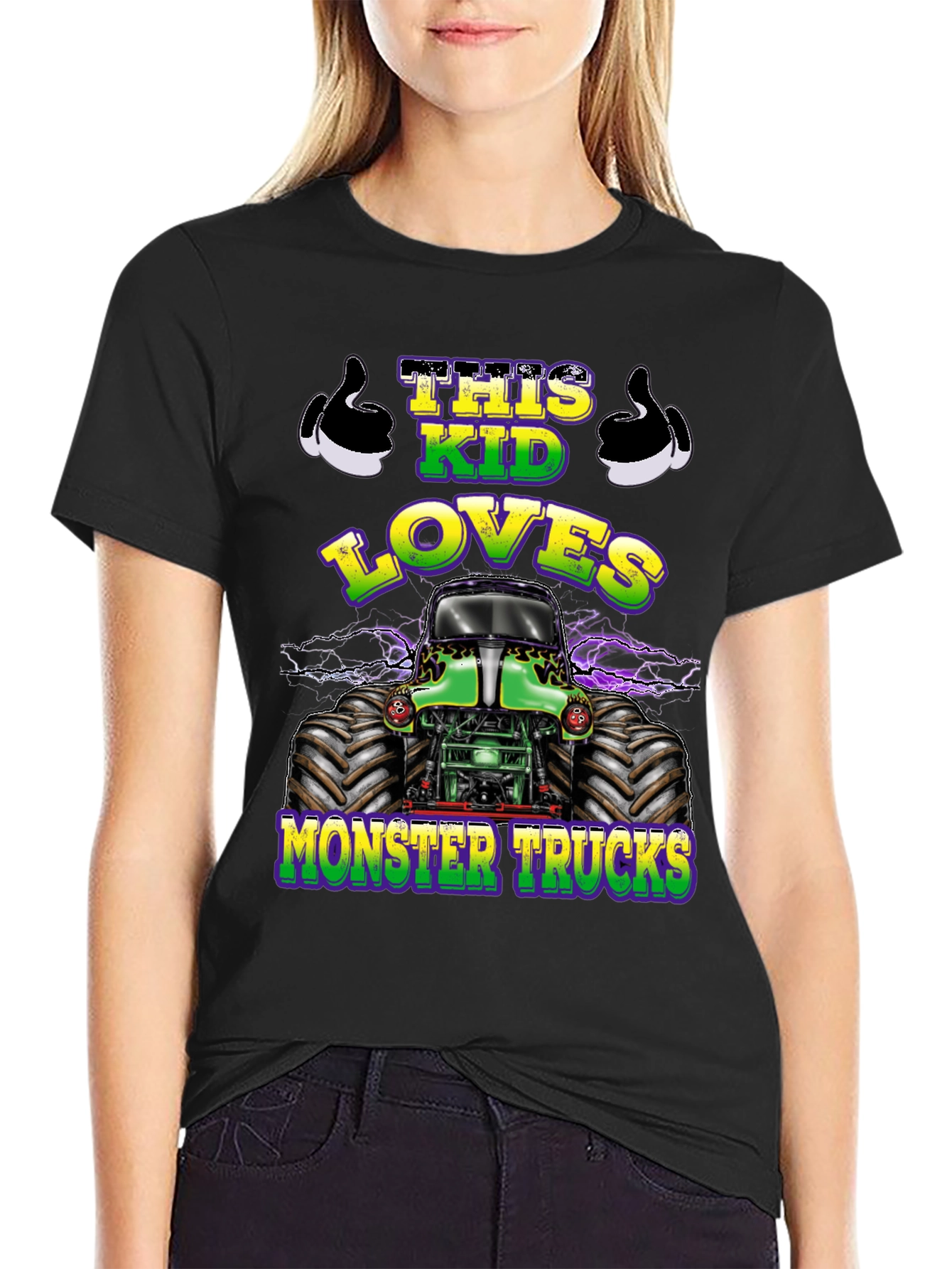 This Kid Loves Monster Trucks T-Shirt