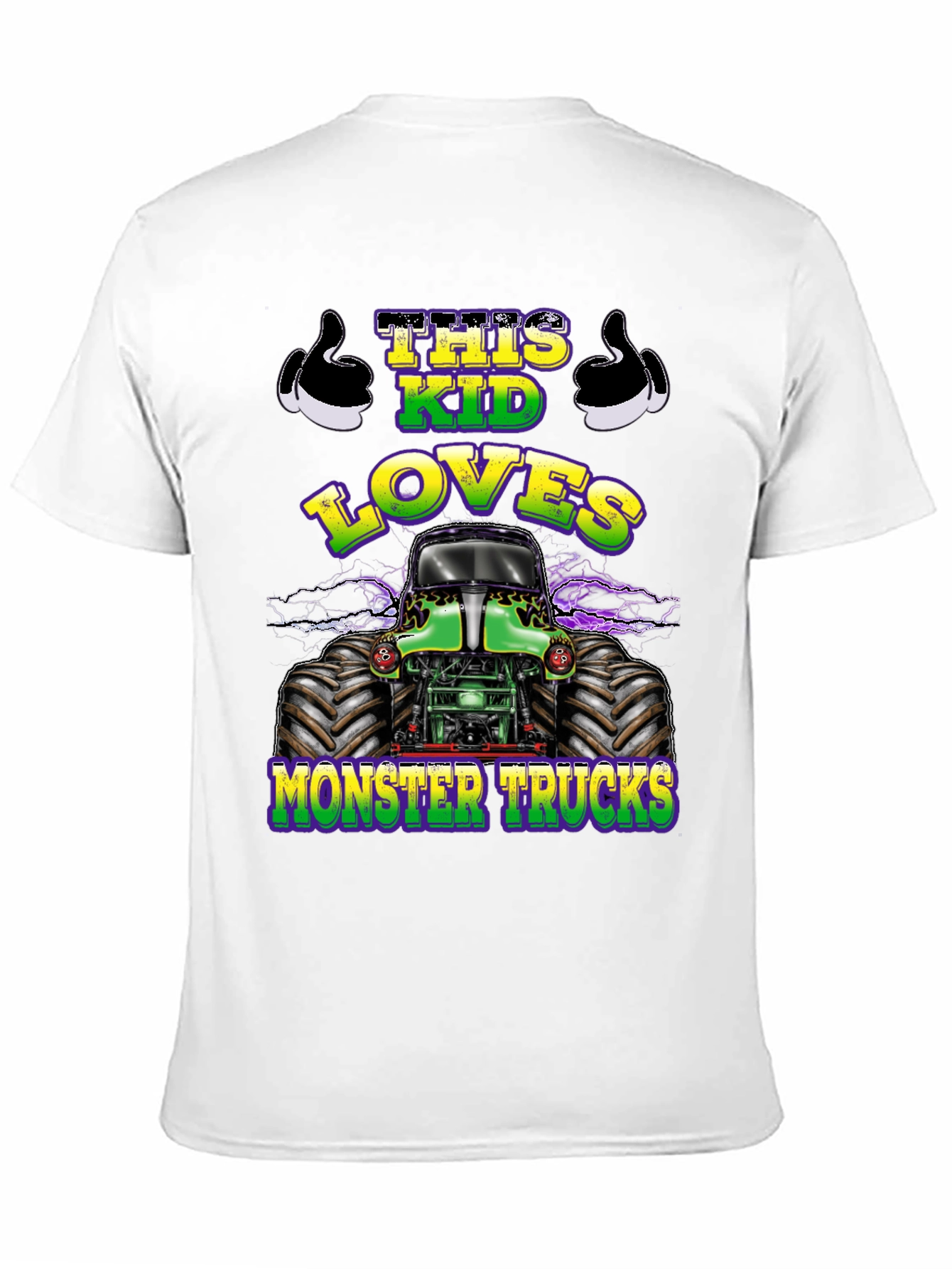This Kid Loves Monster Trucks T-Shirt