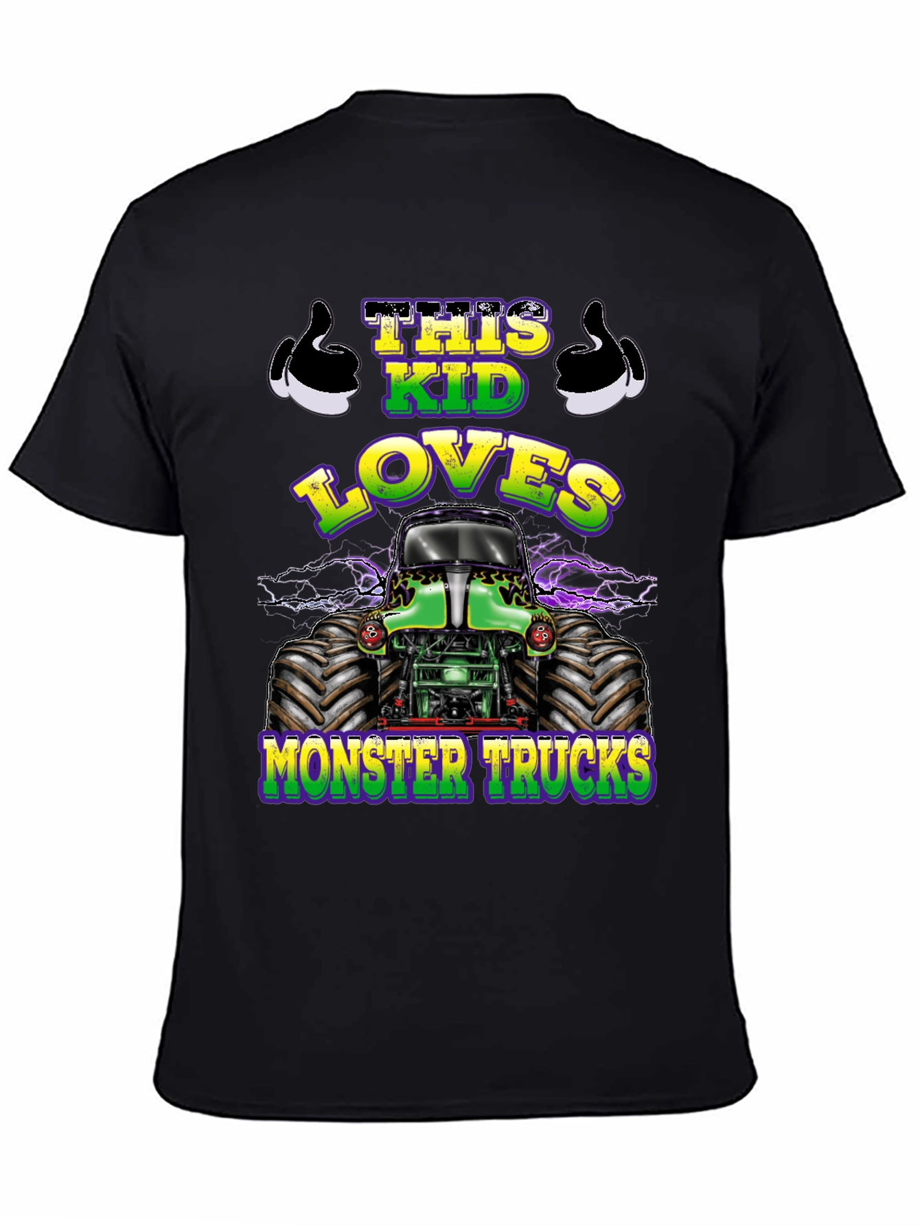 This Kid Loves Monster Trucks T-Shirt