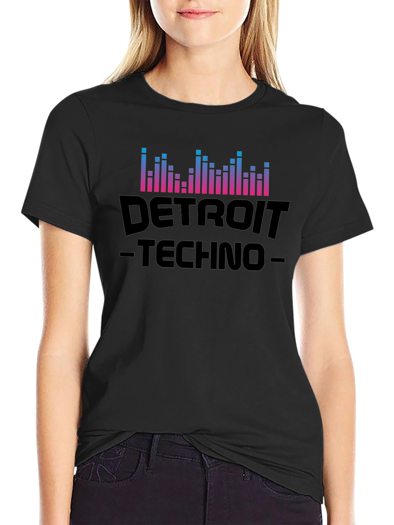 Detroit Techno Graphic T-Shirt - Stylish Music Apparel
