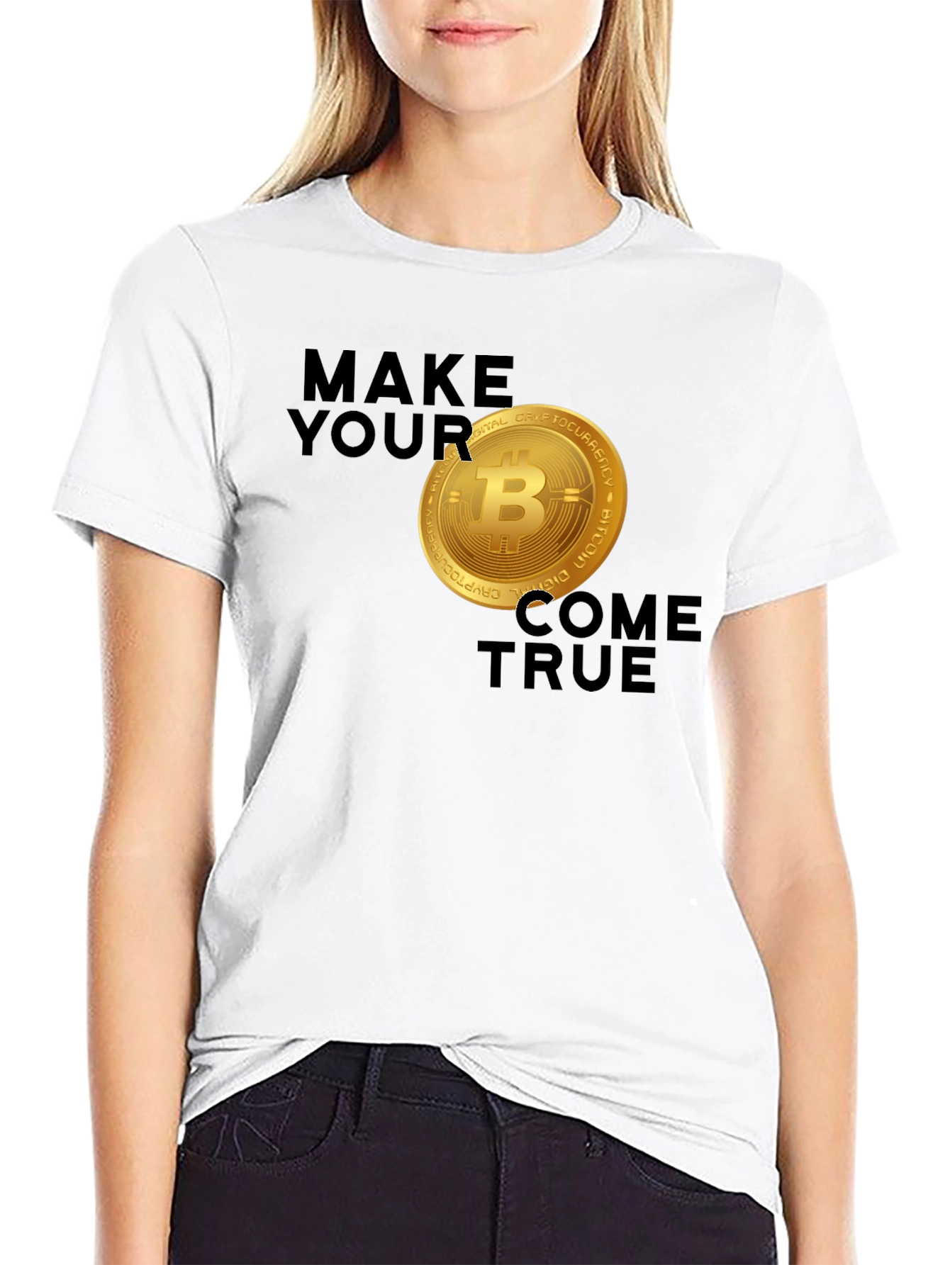 Bitcoin Dreams T-Shirt - Make Your Coins True!
