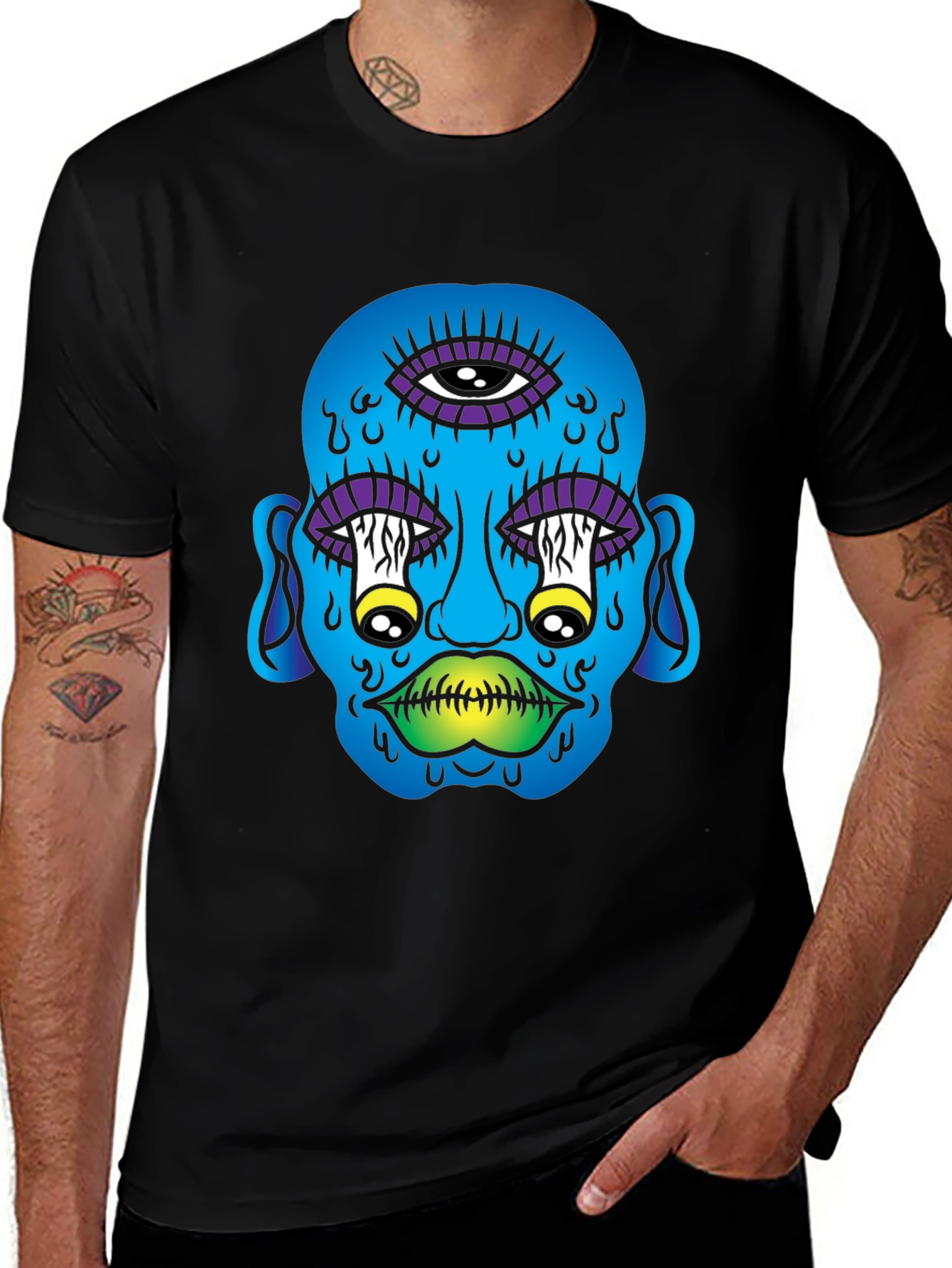 Third Eye Vision T-Shirt - Psychedelic Graphic Tee
