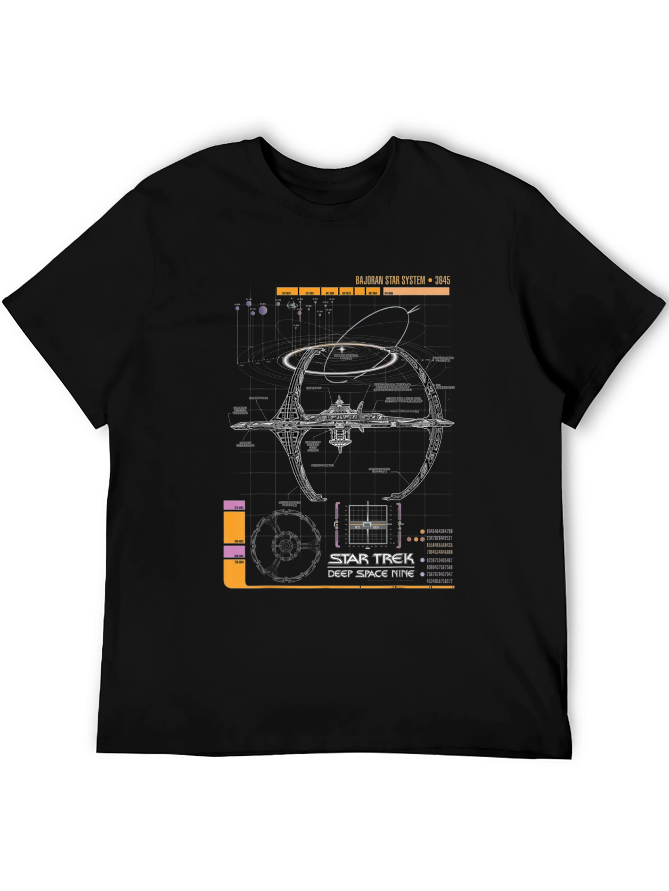 Star Trek Deep Space Nine Schematic T-Shirt