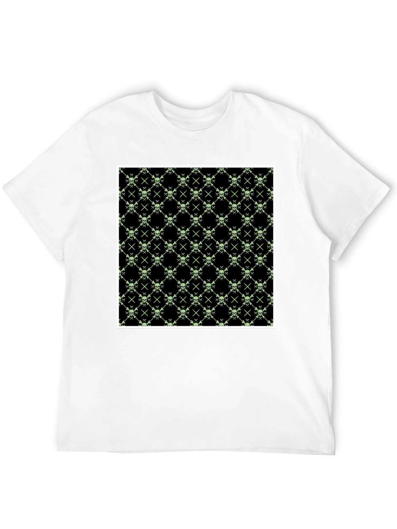 Skull & Crossbones T-Shirt - Graphic Print Tee