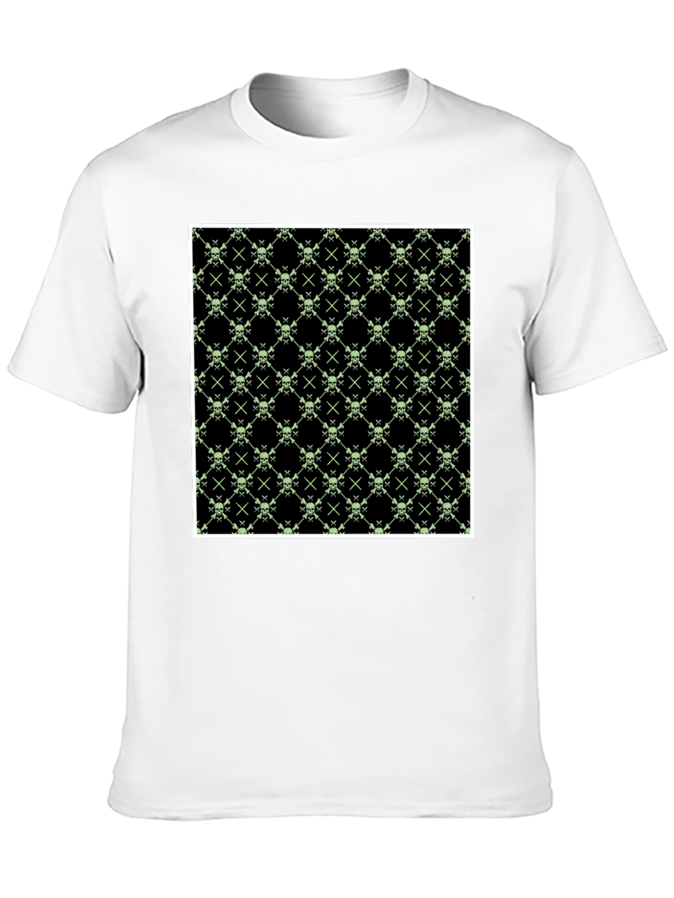 Skull & Crossbones T-Shirt - Graphic Print Tee