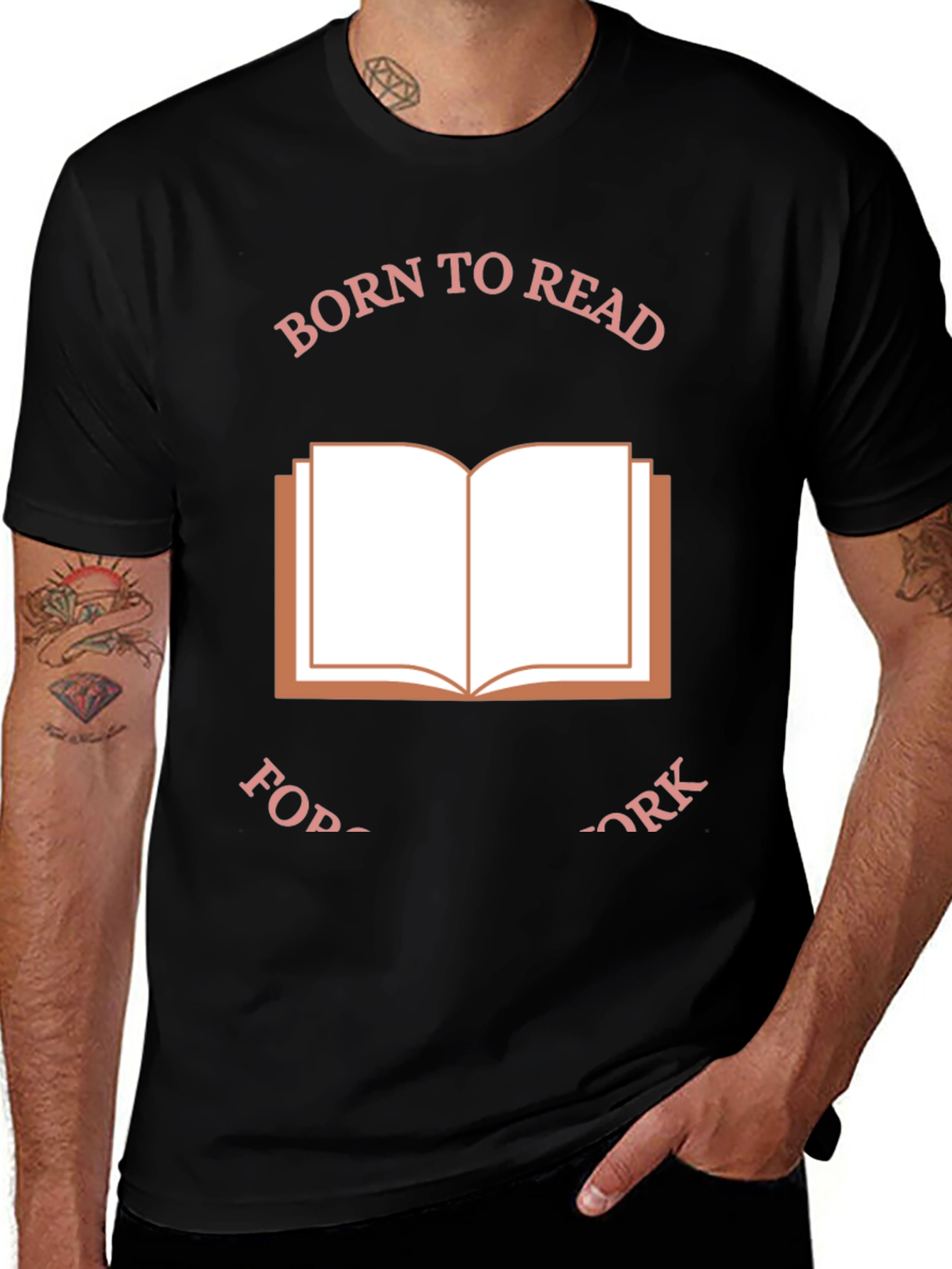 Born to Read T-Shirt Book Lover Tee