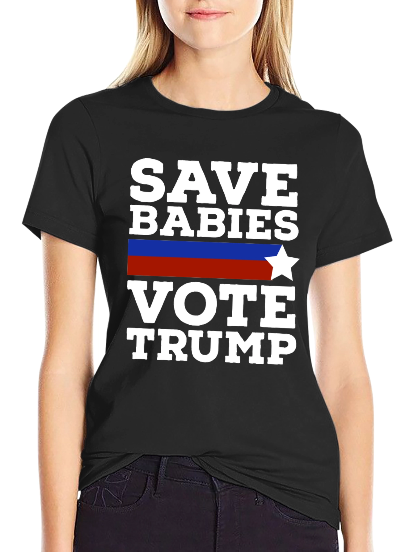 Save Babies Vote Trump T-Shirt