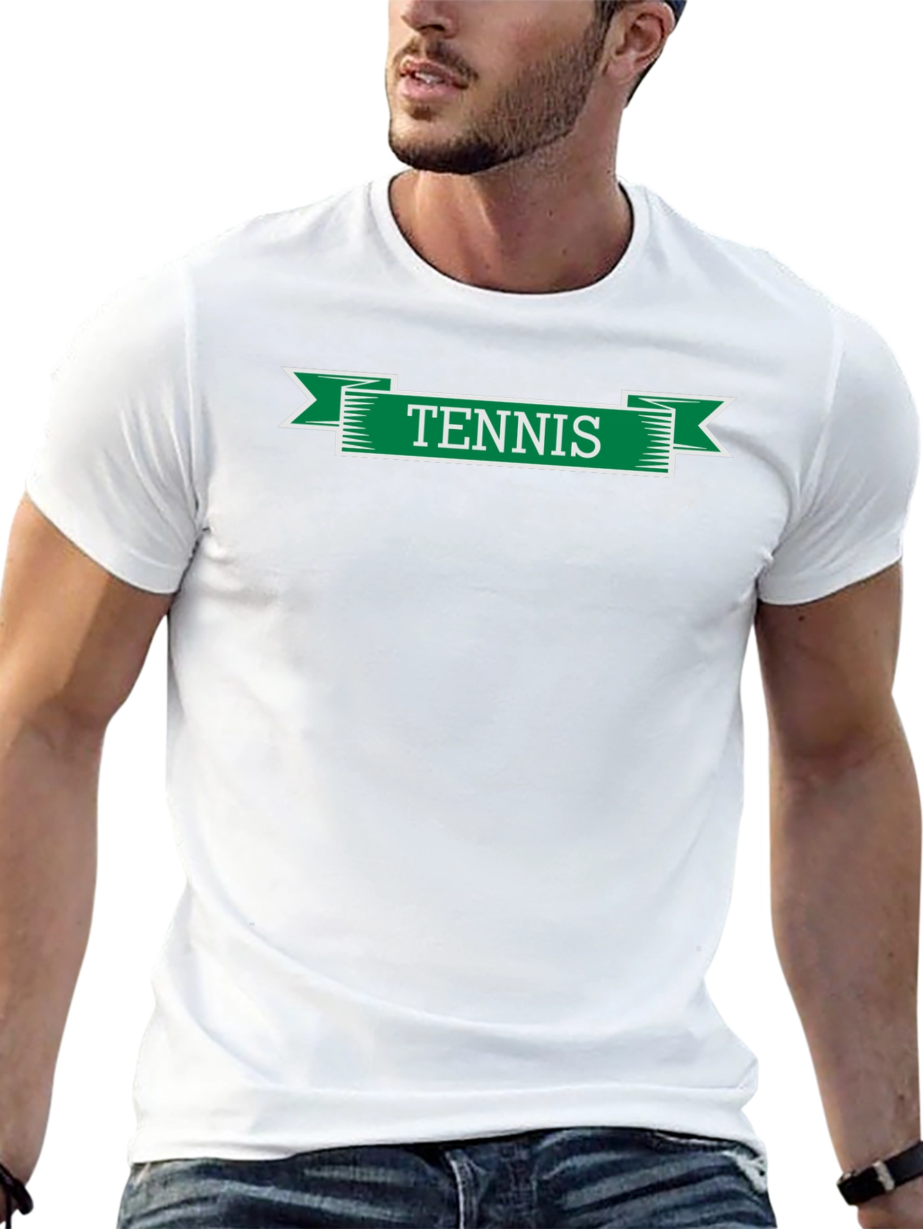 Tennis Ribbon Graphic T-Shirt