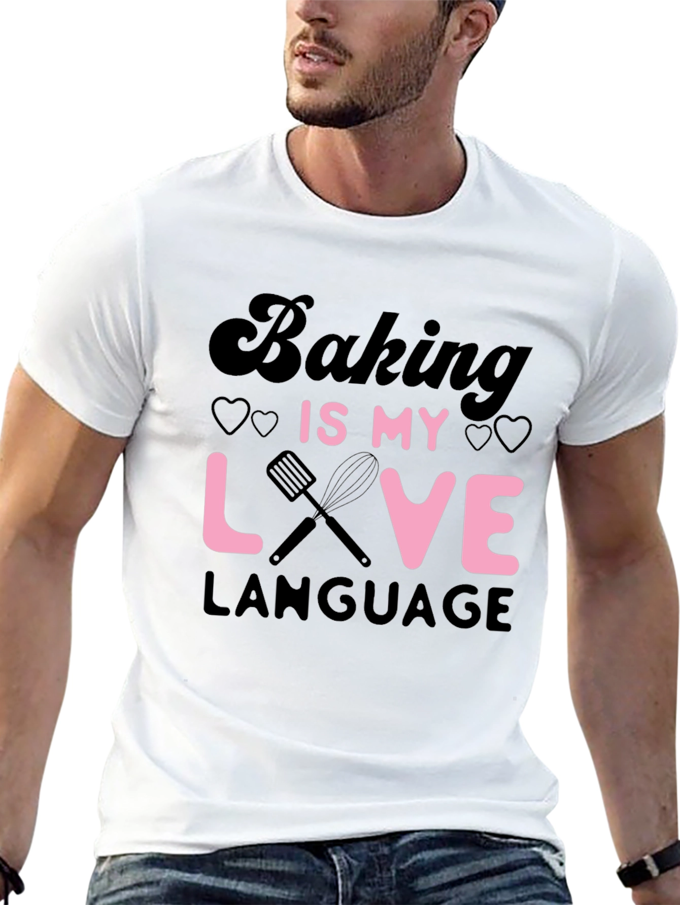 Baking Is My Love Language Graphic Tee
