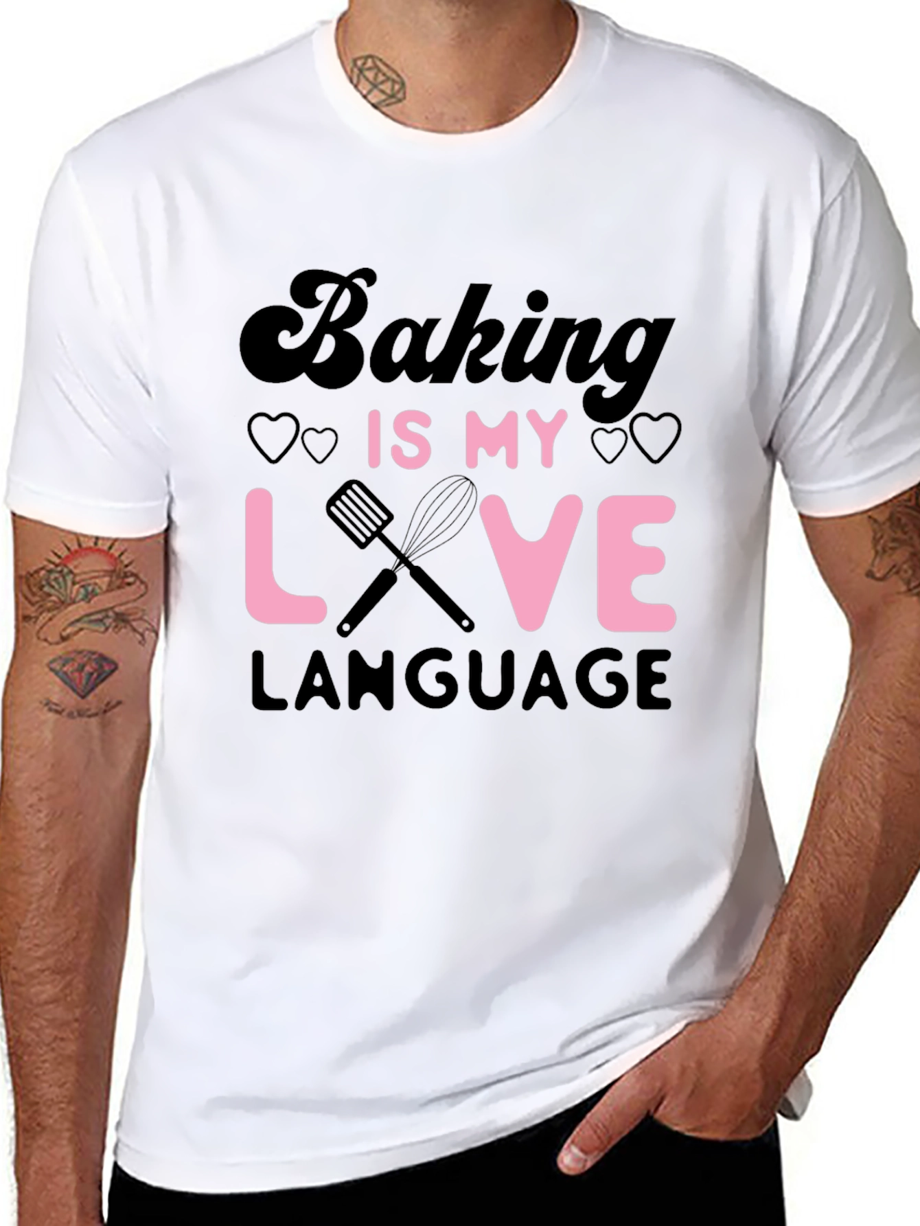 Baking Is My Love Language Graphic Tee