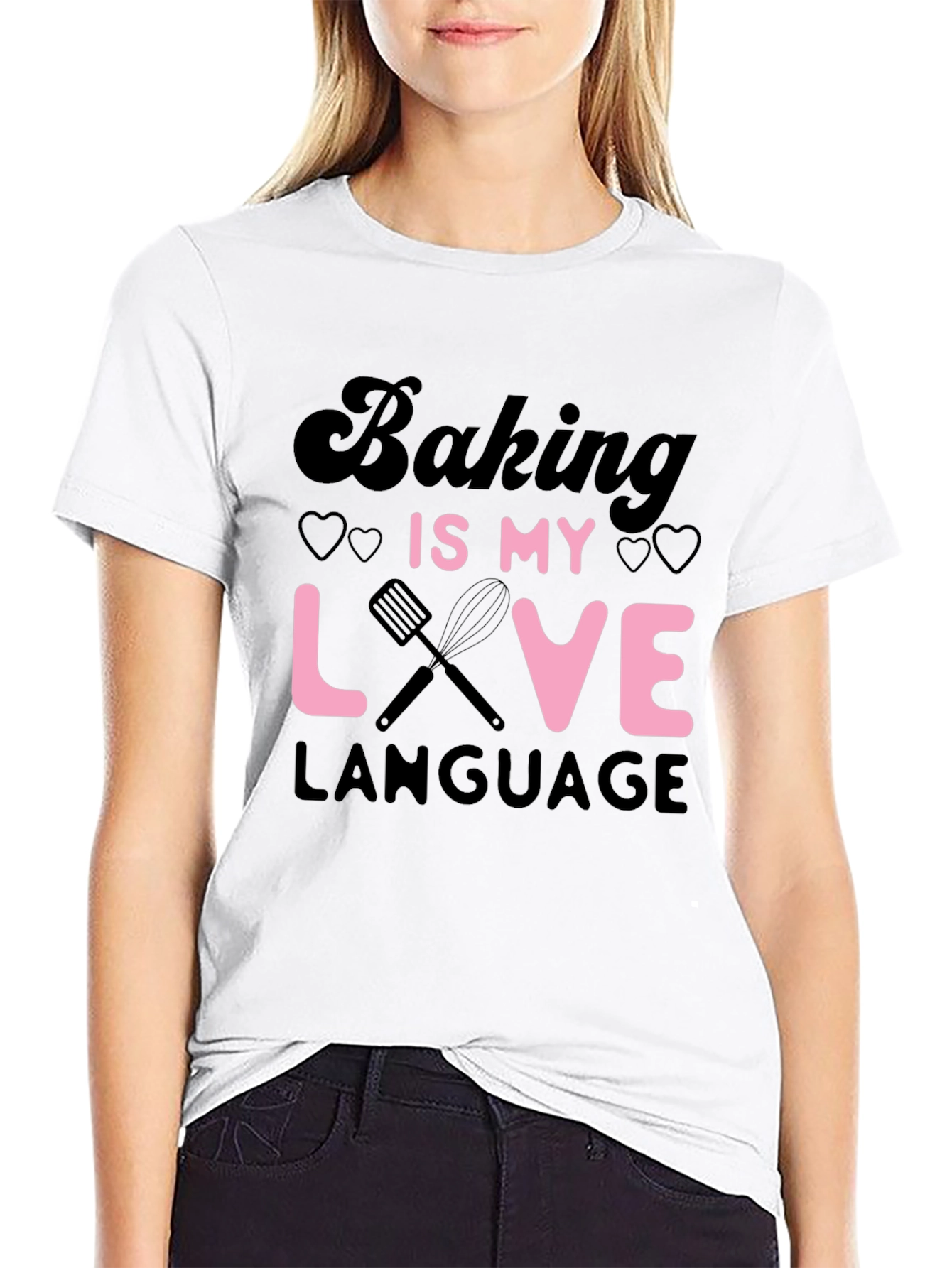 Baking Is My Love Language Graphic Tee