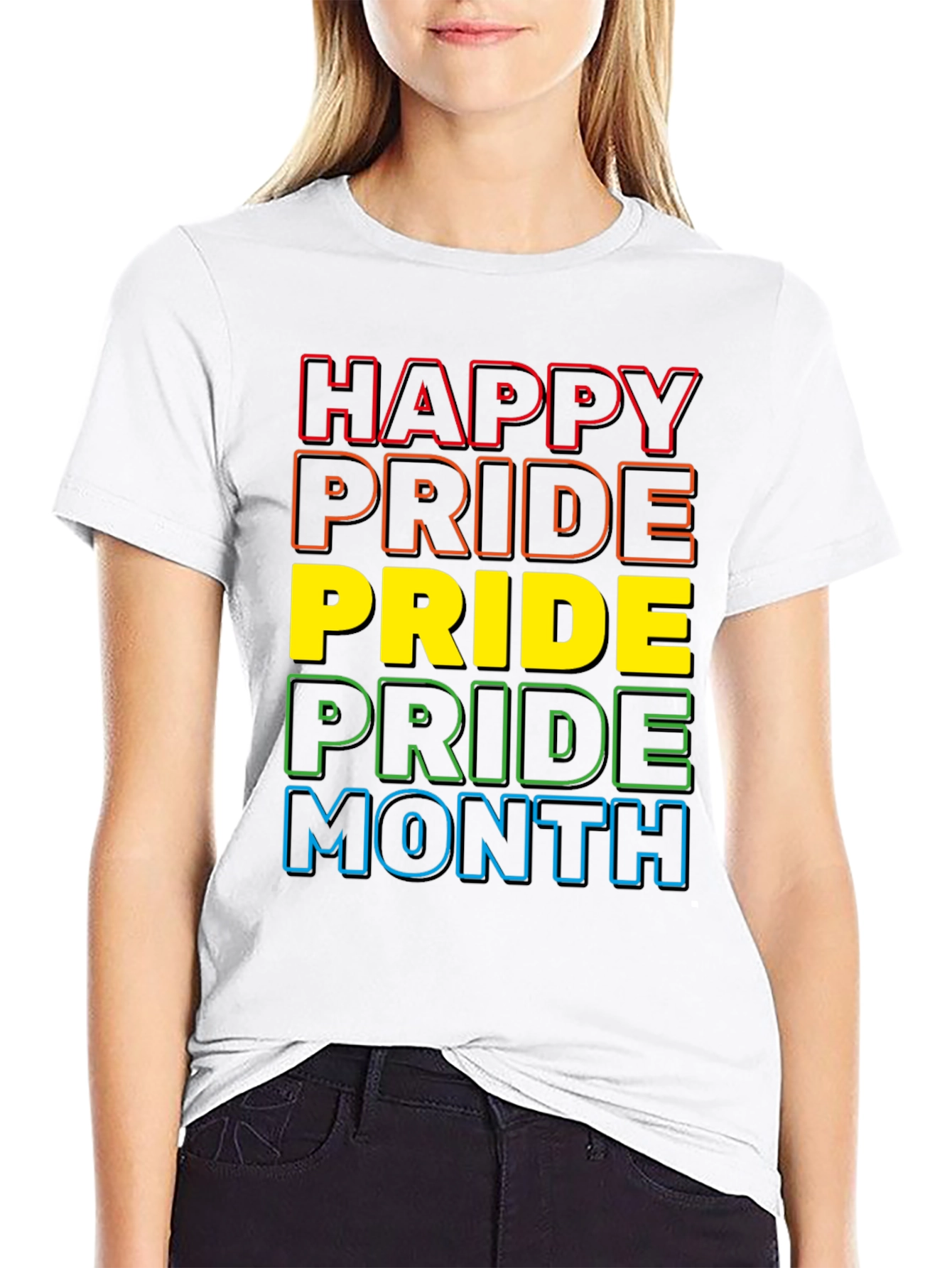 Happy Pride Month Rainbow T-Shirt