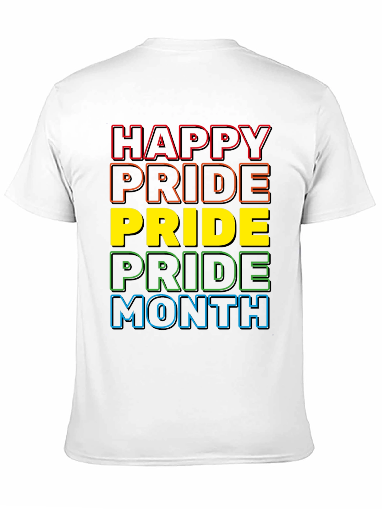 Happy Pride Month Rainbow T-Shirt