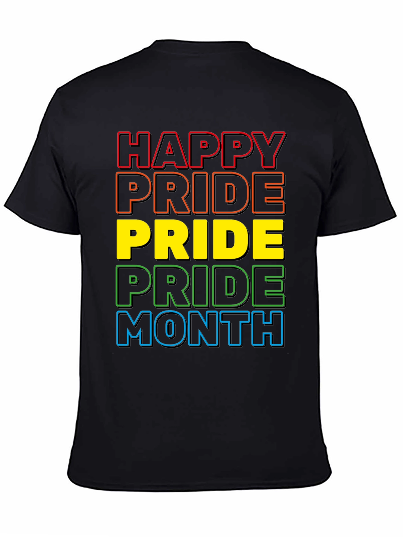 Happy Pride Month Rainbow T-Shirt