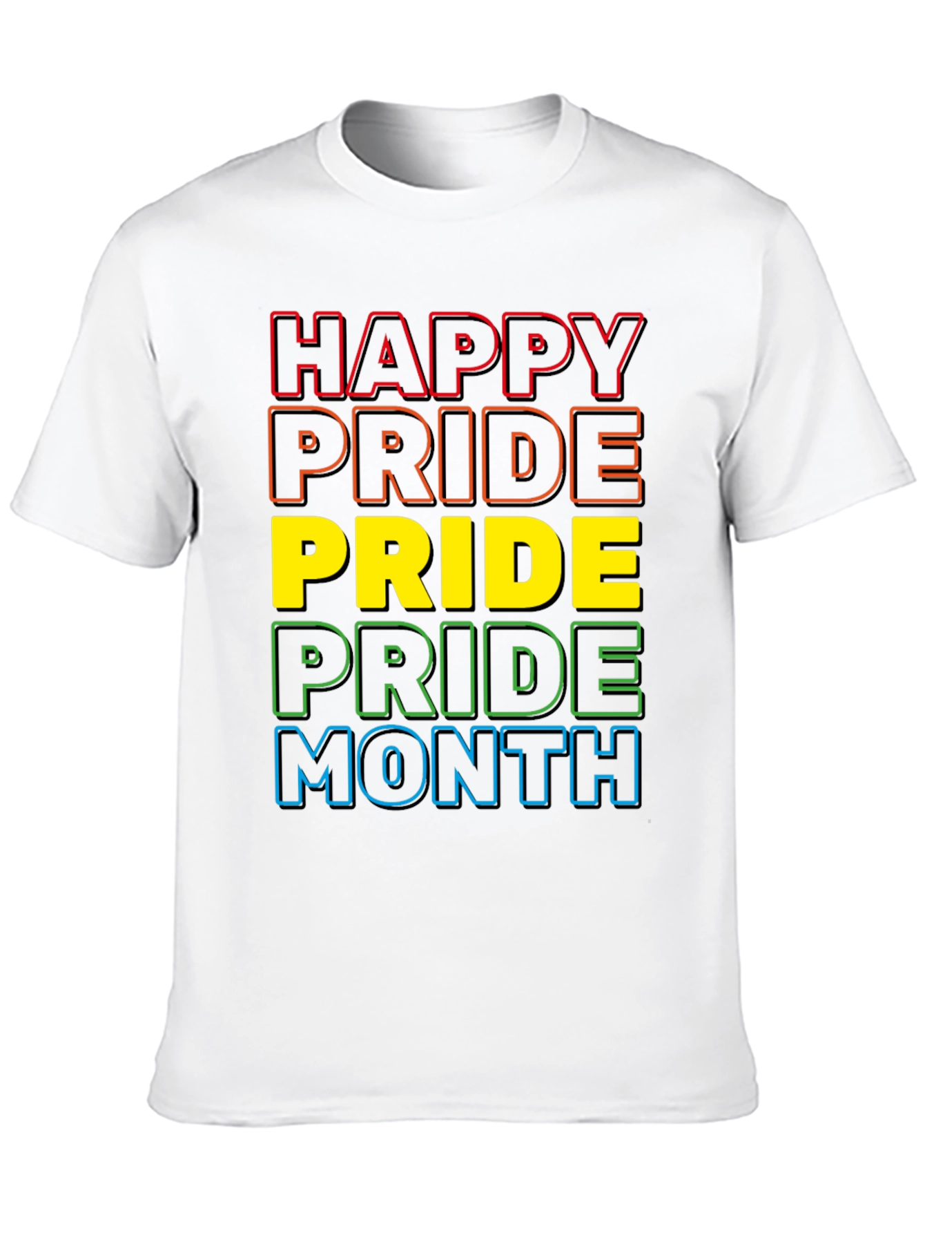 Happy Pride Month Rainbow T-Shirt