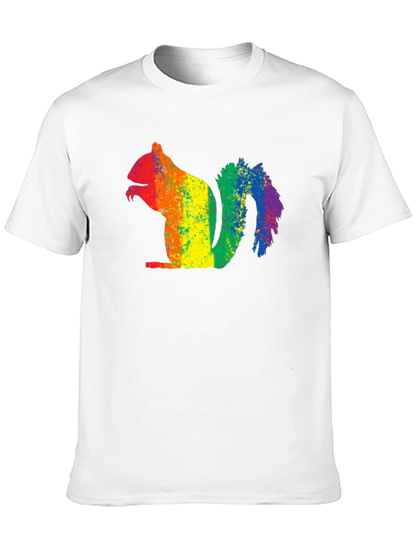 Rainbow Squirrel Graphic Tee - Pride Apparel