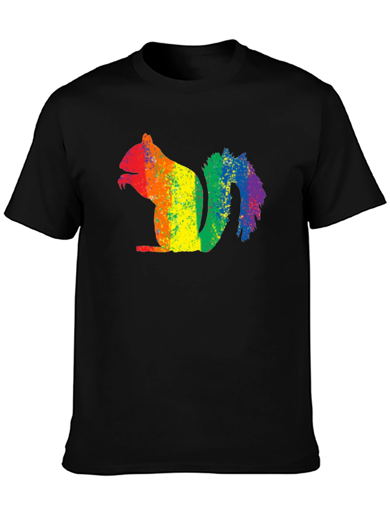 Rainbow Squirrel Graphic Tee - Pride Apparel