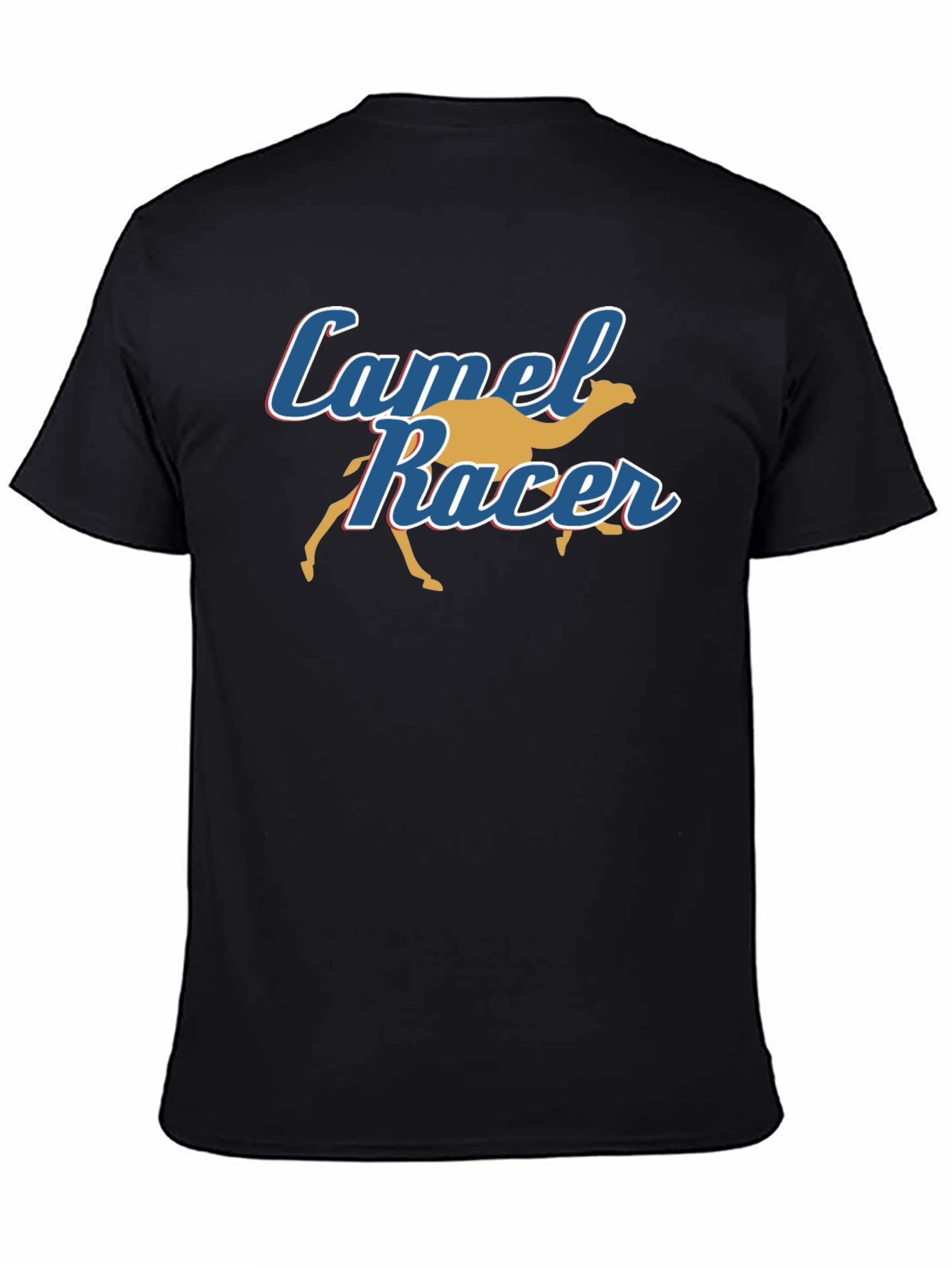 Camel Racer Graphic T-Shirt - Soft Cotton Tee