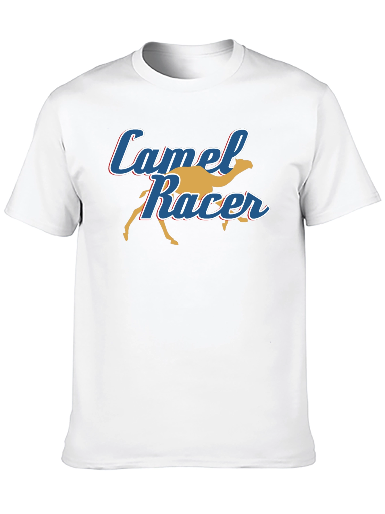 Camel Racer Graphic T-Shirt - Soft Cotton Tee