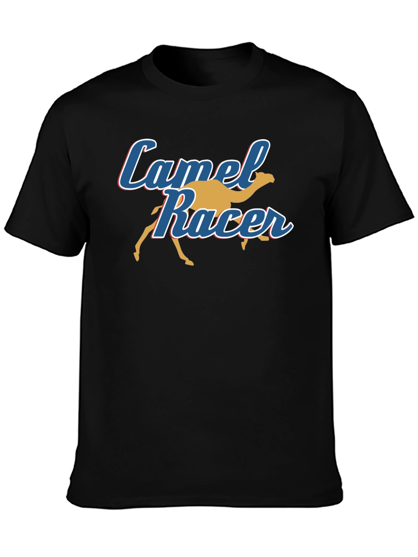 Camel Racer Graphic T-Shirt - Soft Cotton Tee