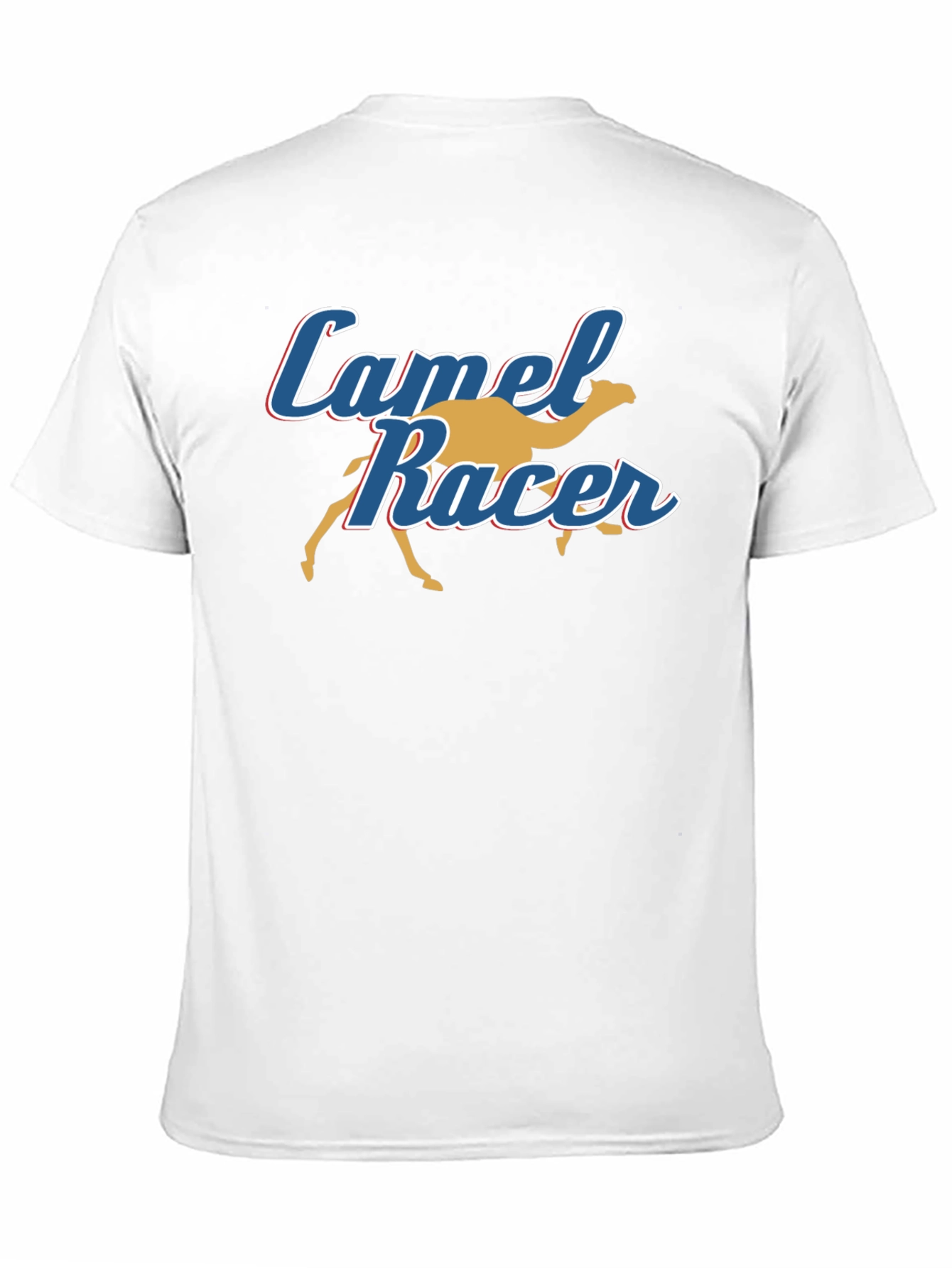 Camel Racer Graphic T-Shirt - Soft Cotton Tee