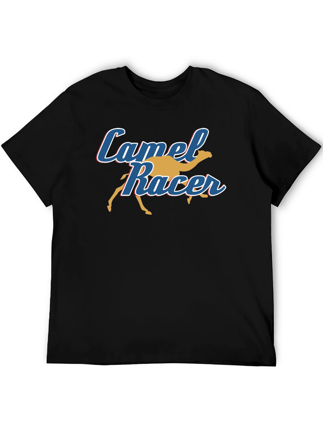 Camel Racer Graphic T-Shirt - Soft Cotton Tee