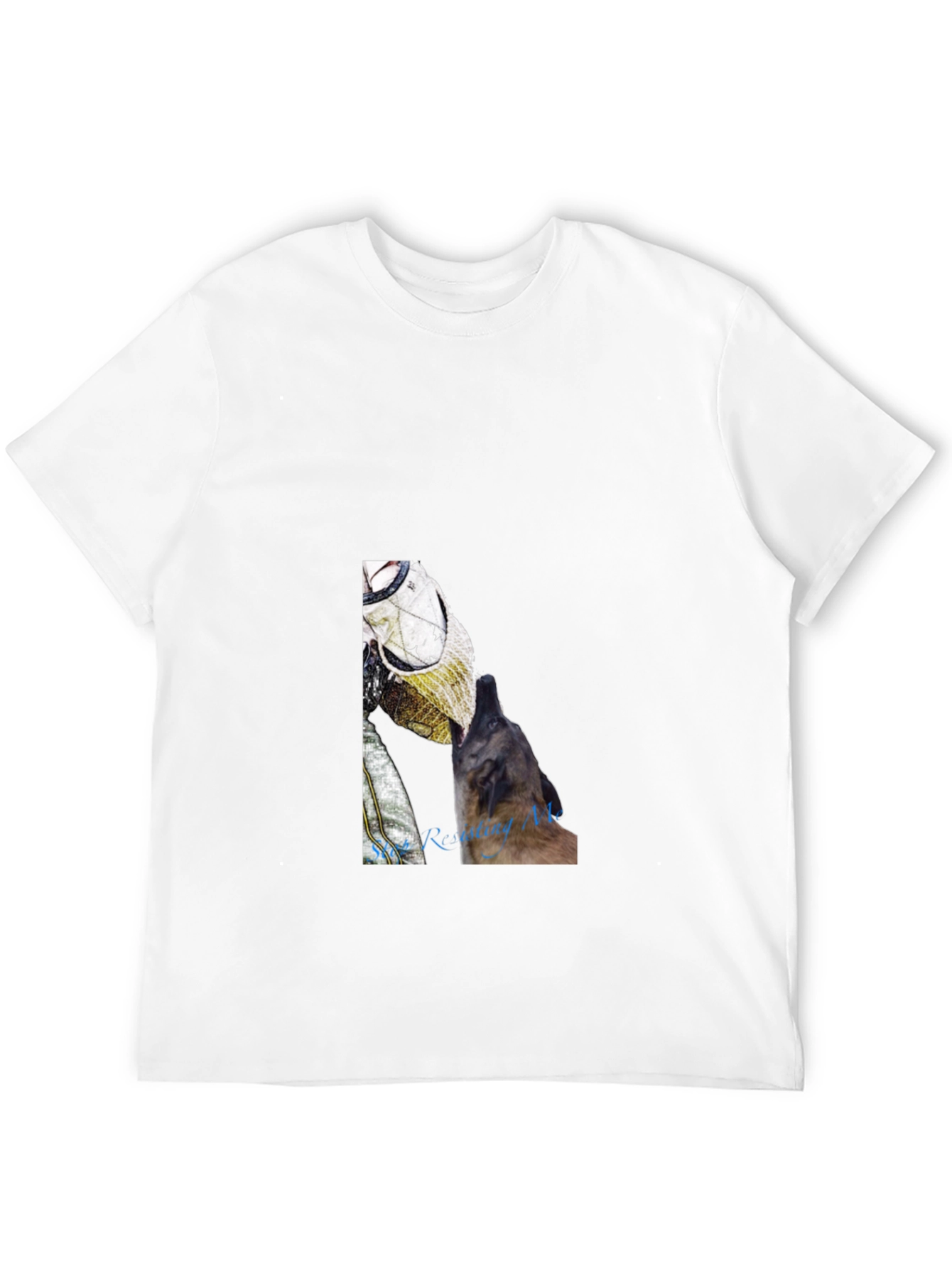Astronaut Dog Graphic Tee - Black