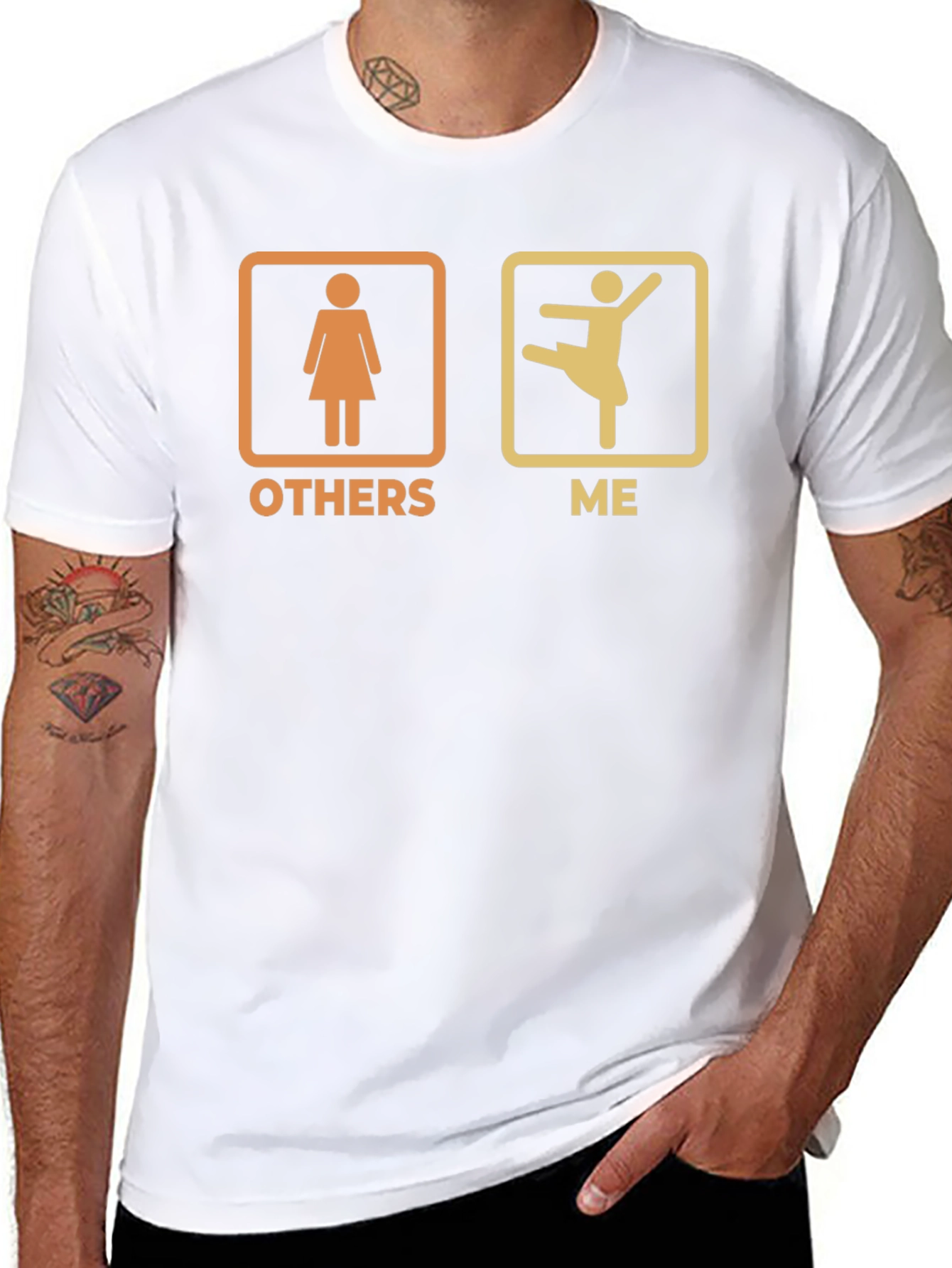 Ballet Dancer Graphic Tee - Others vs. Me Design