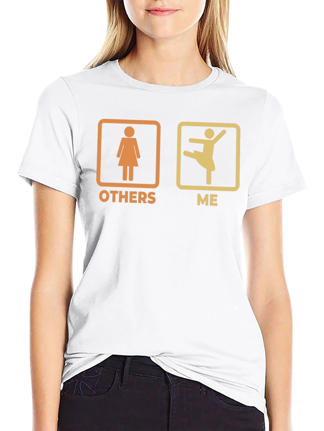 Ballet Dancer Graphic Tee - Others vs. Me Design
