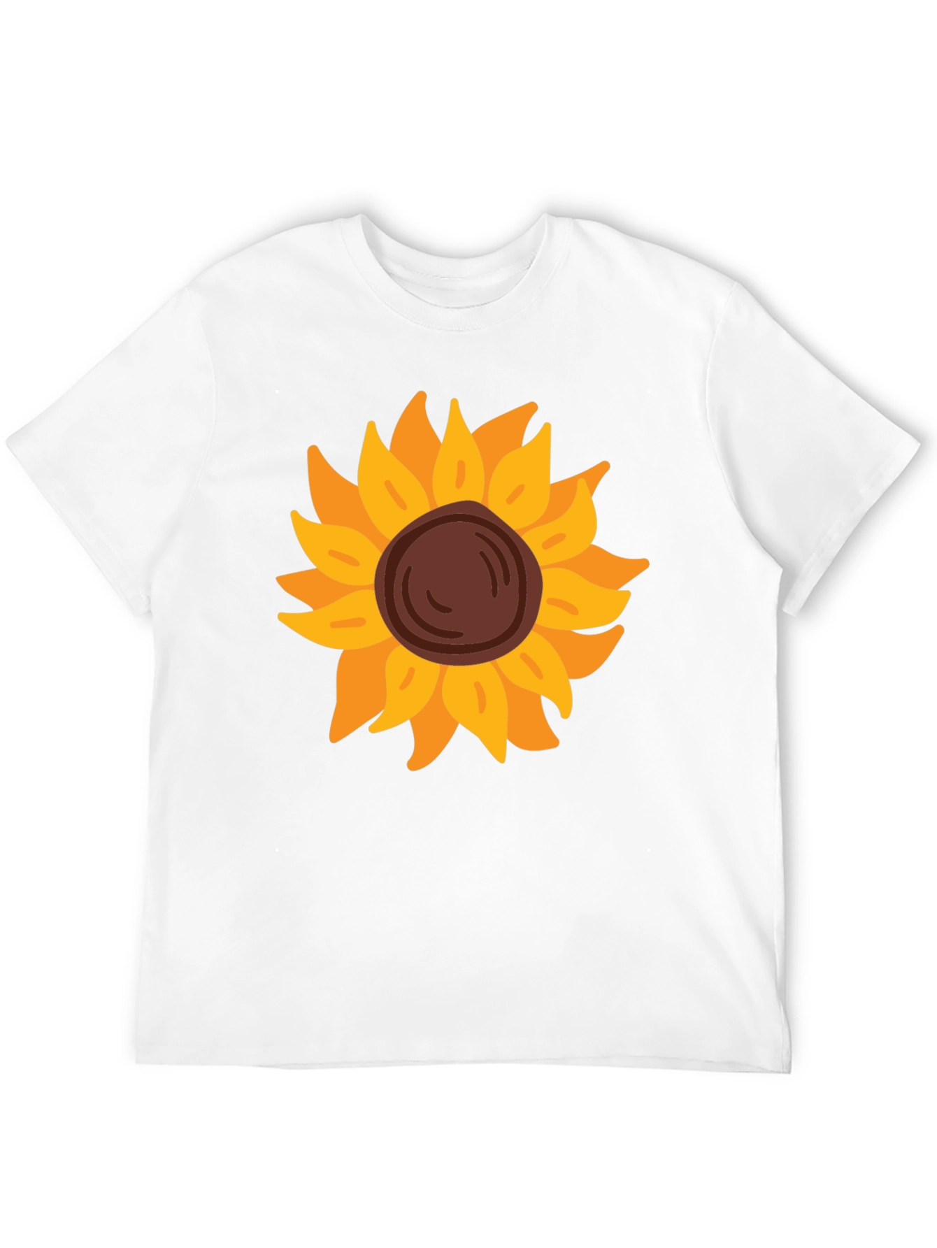 Sunflower Graphic Tee - Black Unisex Shirt