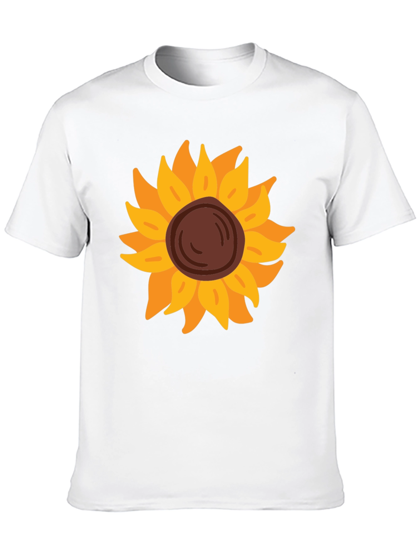 Sunflower Graphic Tee - Black Unisex Shirt