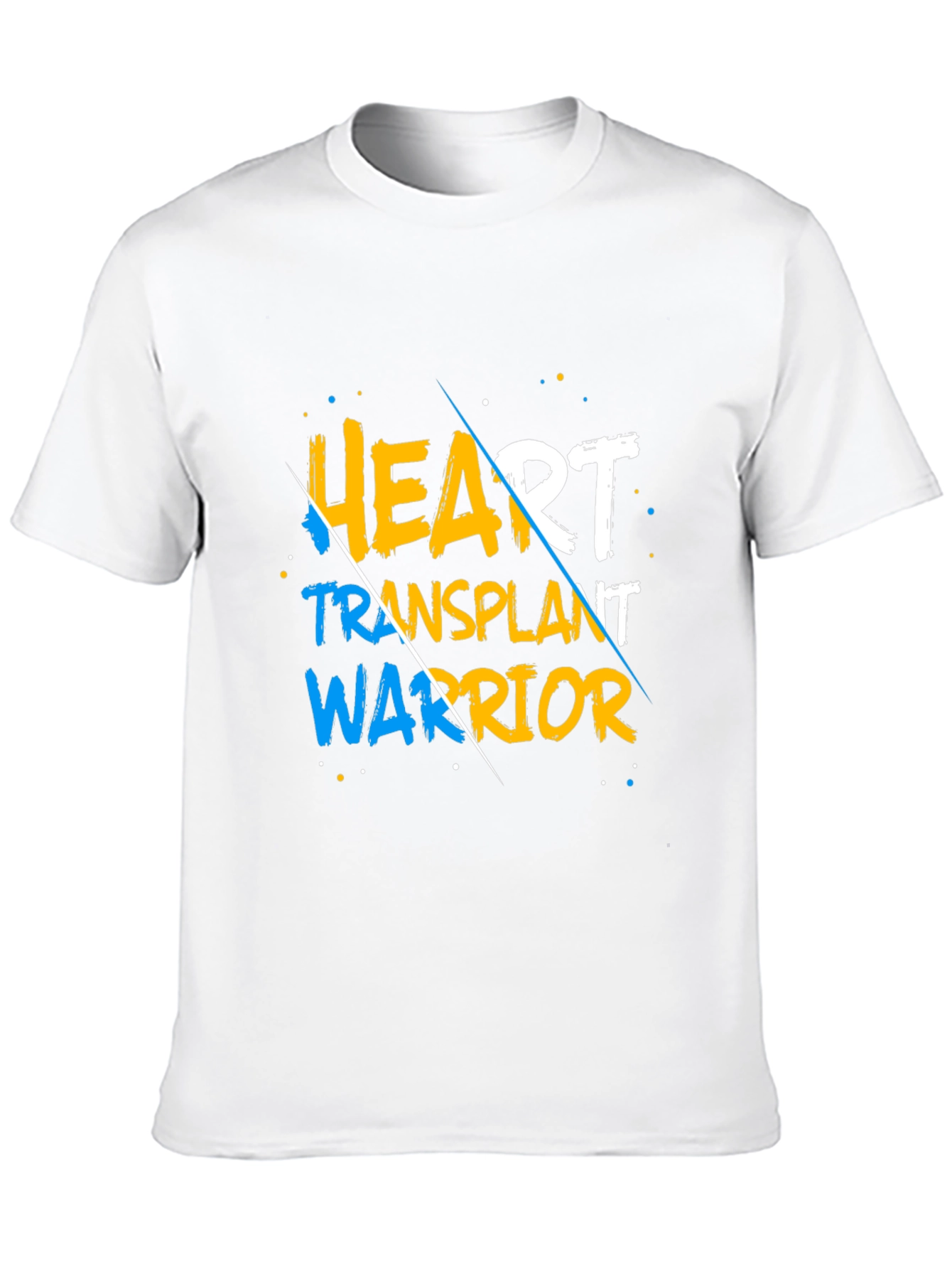 Heart Transplant Warrior Black Graphic Tee