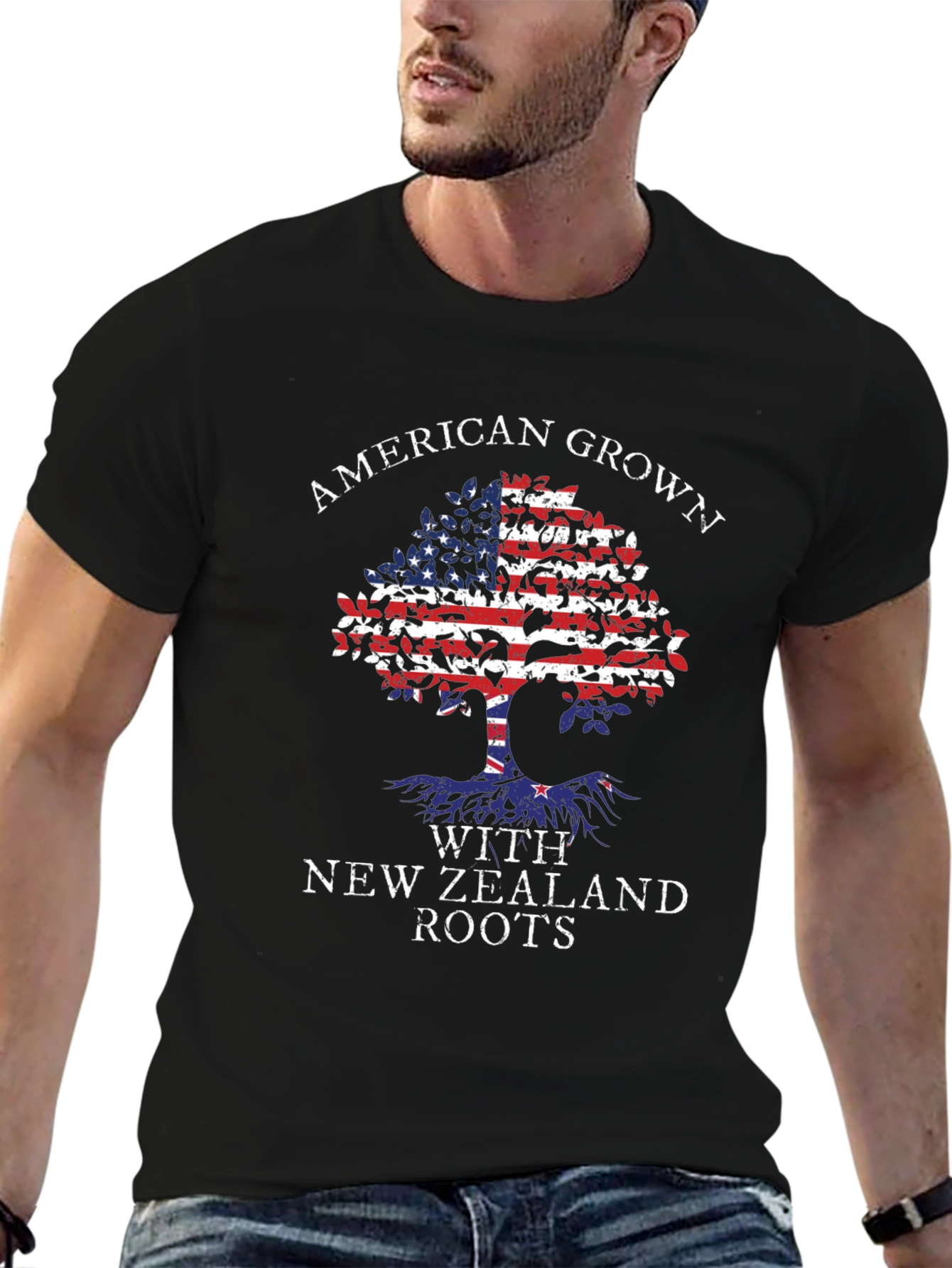 American Grown New Zealand Roots T-Shirt