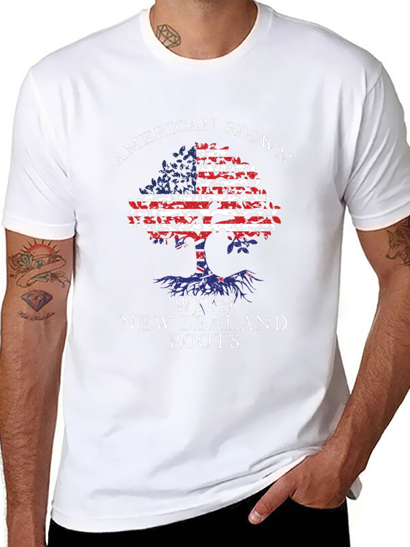 American Grown New Zealand Roots T-Shirt