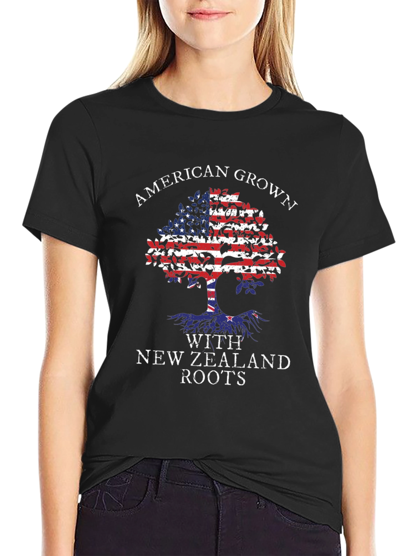 American Grown New Zealand Roots T-Shirt