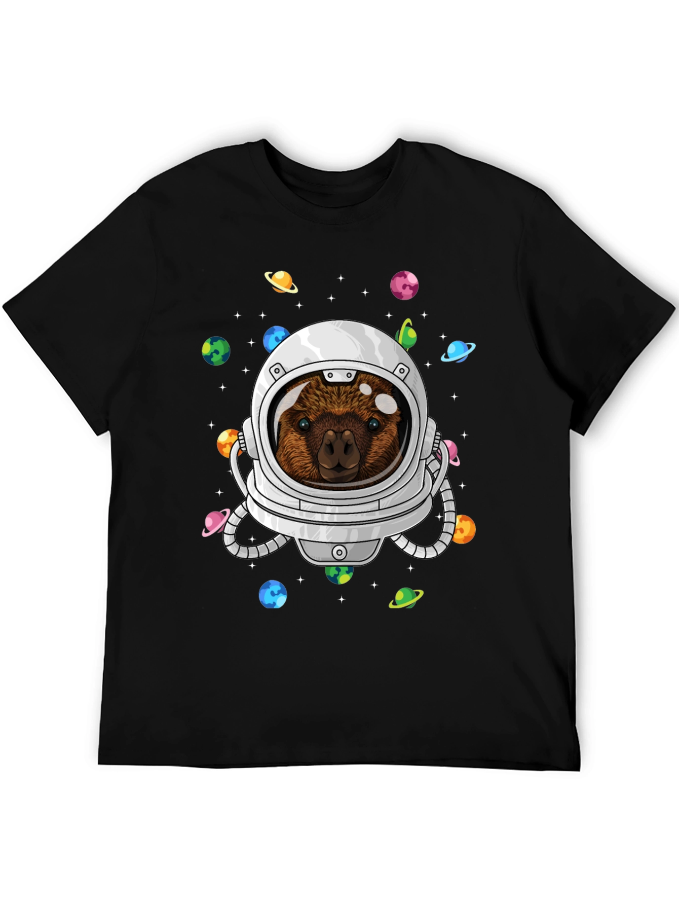 Astronaut Quokka Space T-Shirt