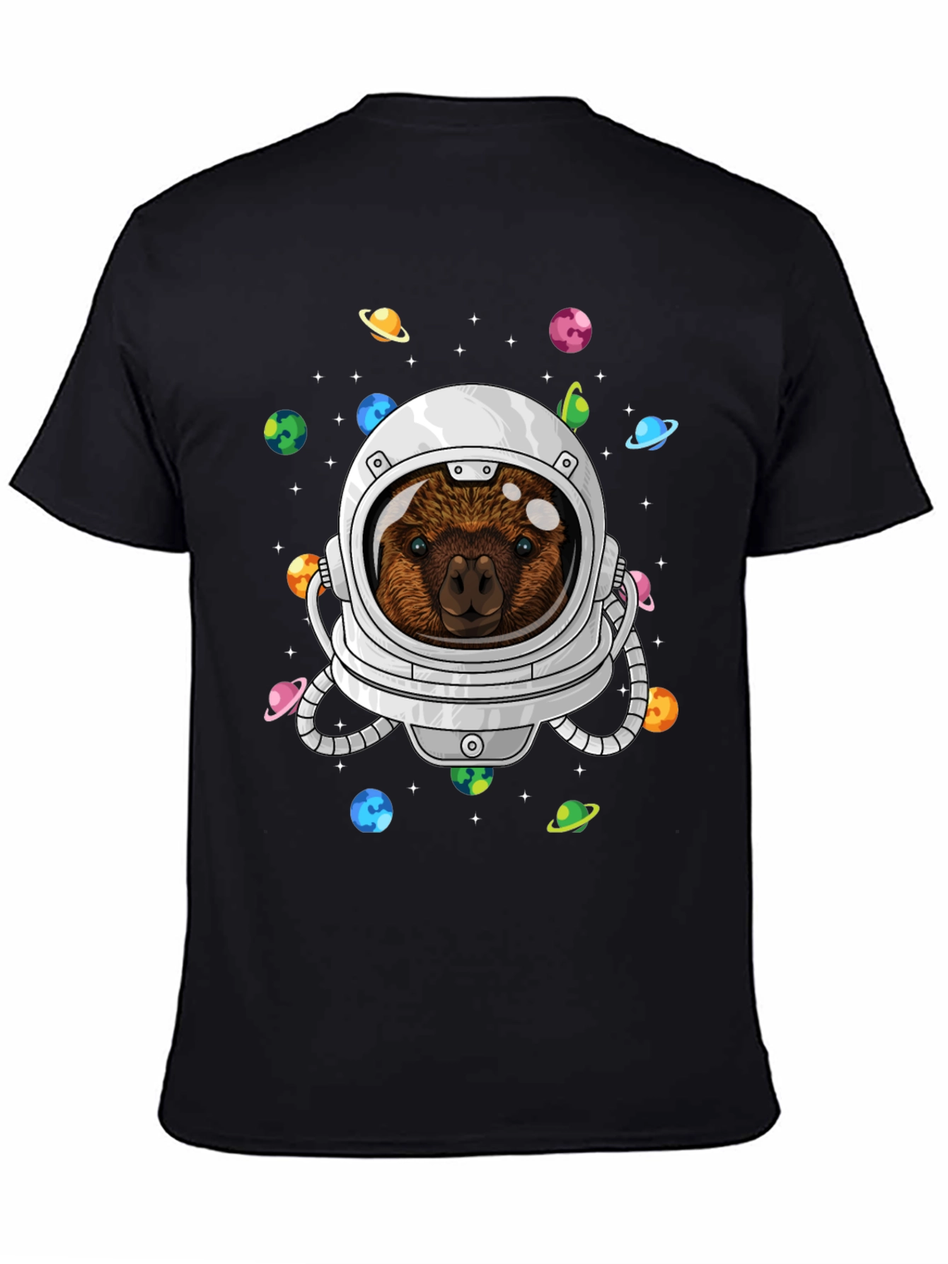 Astronaut Quokka Space T-Shirt